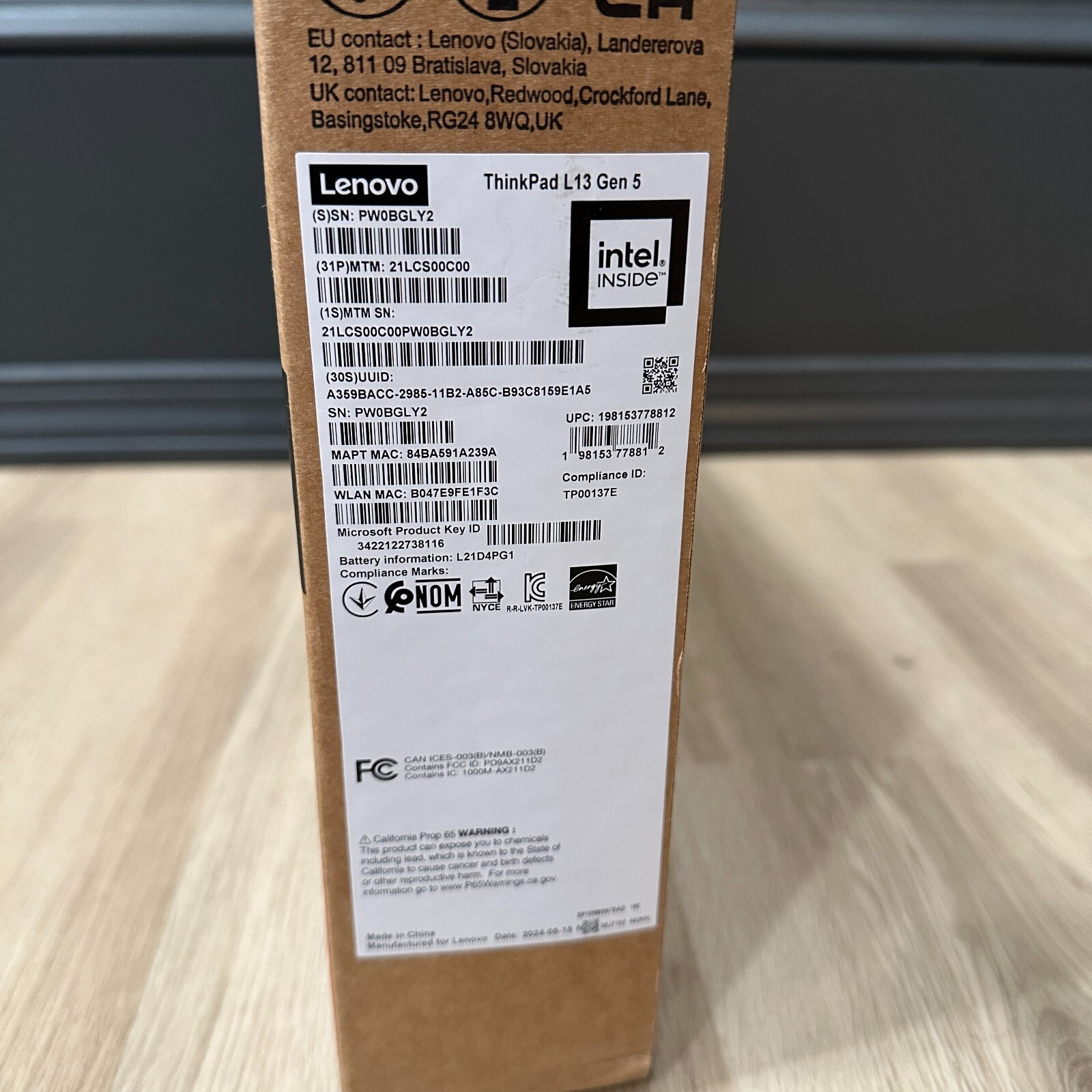 Lenovo ThinkPad L13 Gen 5 with Touch Screen