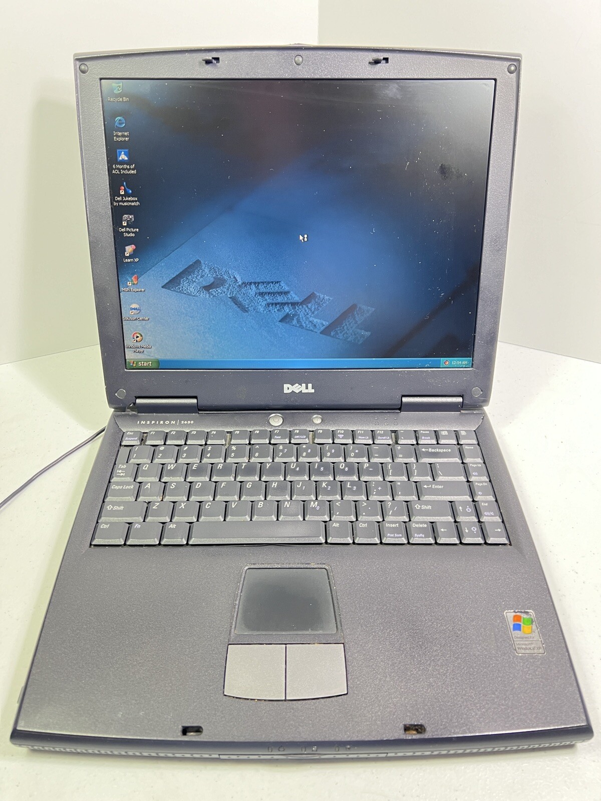 Dell Inspiron 2650 Pentium 4-M 1.8GHz 384MB Ram 30GB HDD 2002 Vintage Laptop
