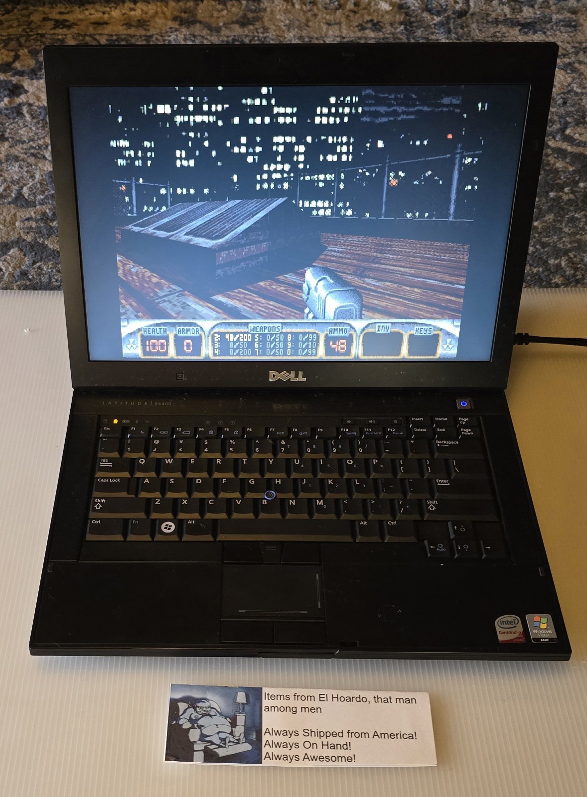 Dell Latitude E6400 2GB Ram 80GB HDD 2.40Ghz C2D P8600 Windows XP RS-232 Working