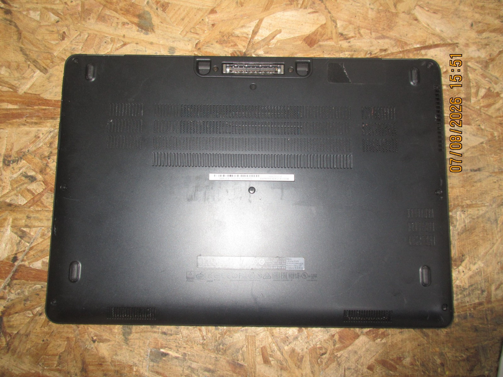 Dell Latitude E7470, Intel Core i7-6600U @ 2.60Ghz, 8GB RAM, NO SSD/OS/BATTERY.