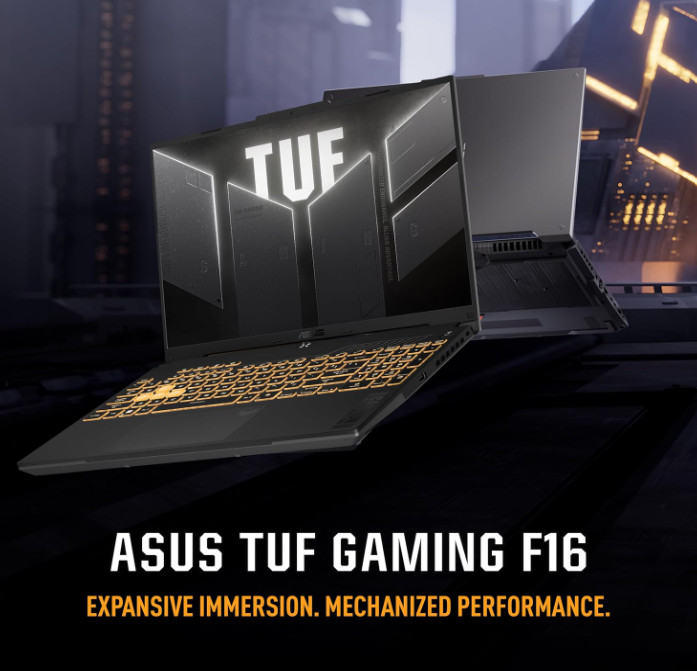 ASUS TUF Gaming F16 FX607VU-ES51 16″ RTX 4050 Core 5 210H 8GB 512GB SSD New