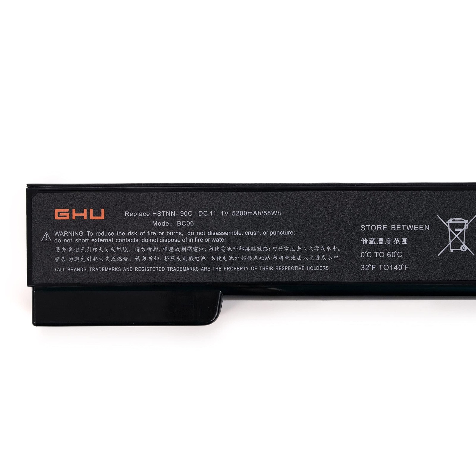 GHU New Laptop Battery 58 WH Replacement for CC06 CC06xl QK642AA 628666-001 6286