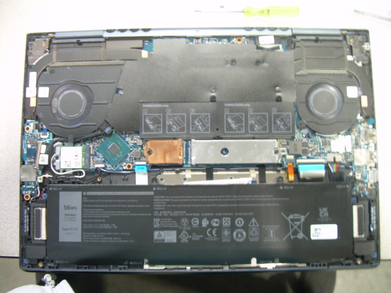Dell Inspiron 7610 Core i7 11800H No RAM/SSD Bad Webcam Laptop AS IS