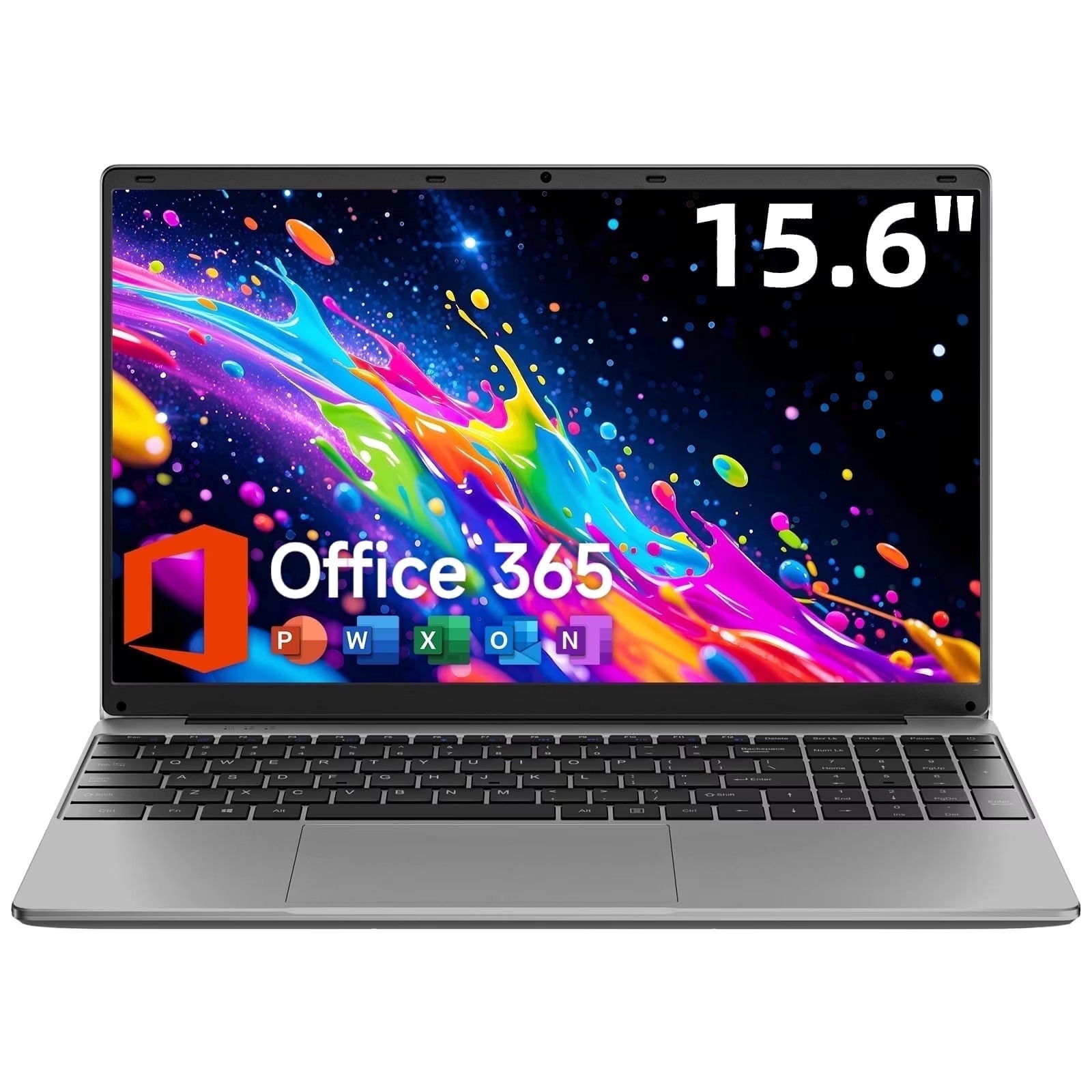 15.6″ Windows 11 Laptop 4GB 128GB + Microsoft Office 365 Included Intel Celeron