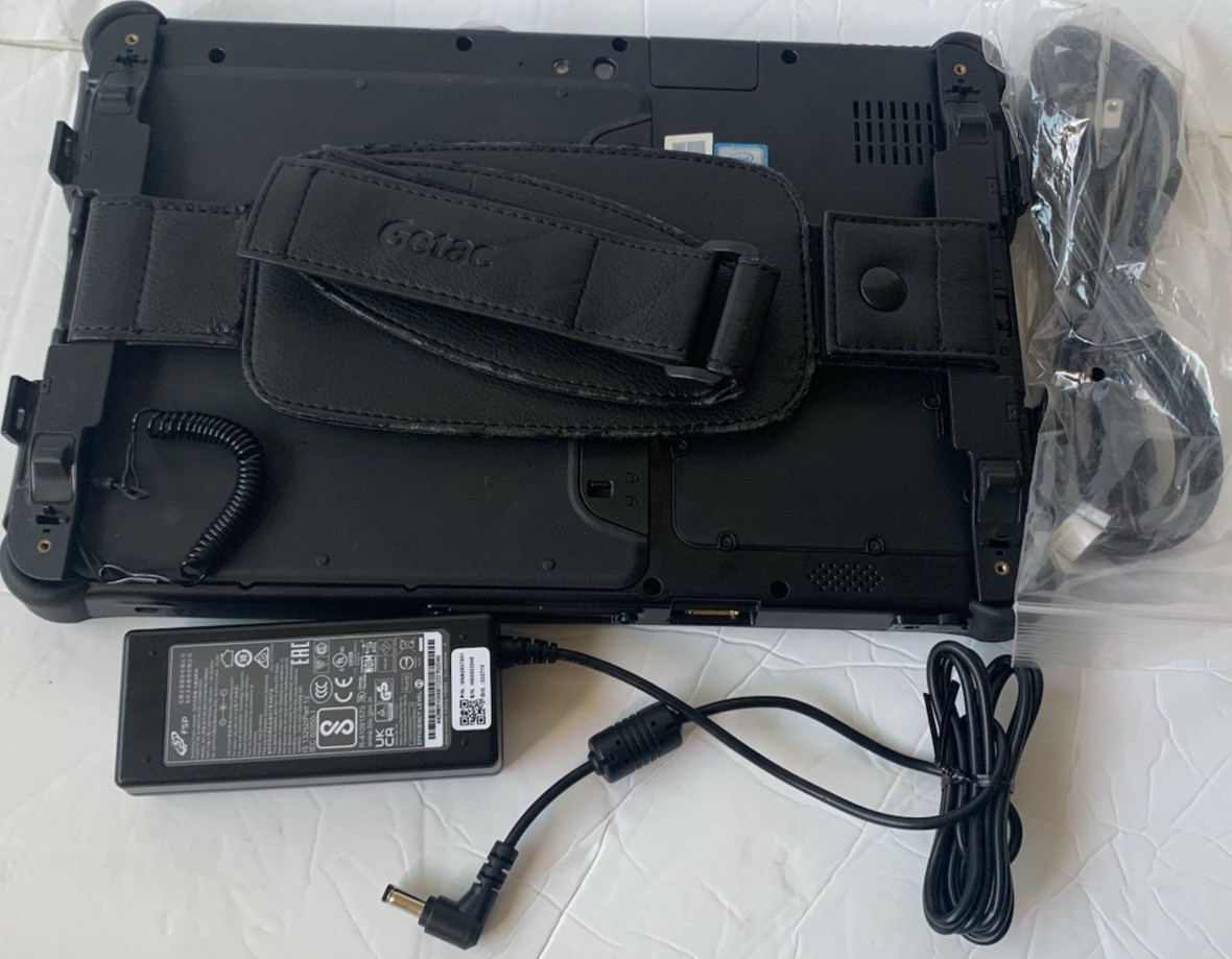GETAC F110 G5 Tablet 11.6″ i7-8565U 1.80GHZ 16GB RAM 256GB GPS LTE Win 11 Strap