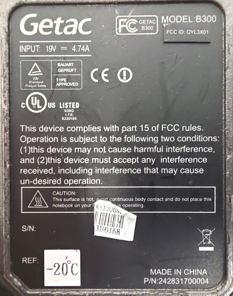 Acer B300 G1| Intel Core i7-L620| 4GB RAM| 128GB SSD| No OS| 7983 Hours