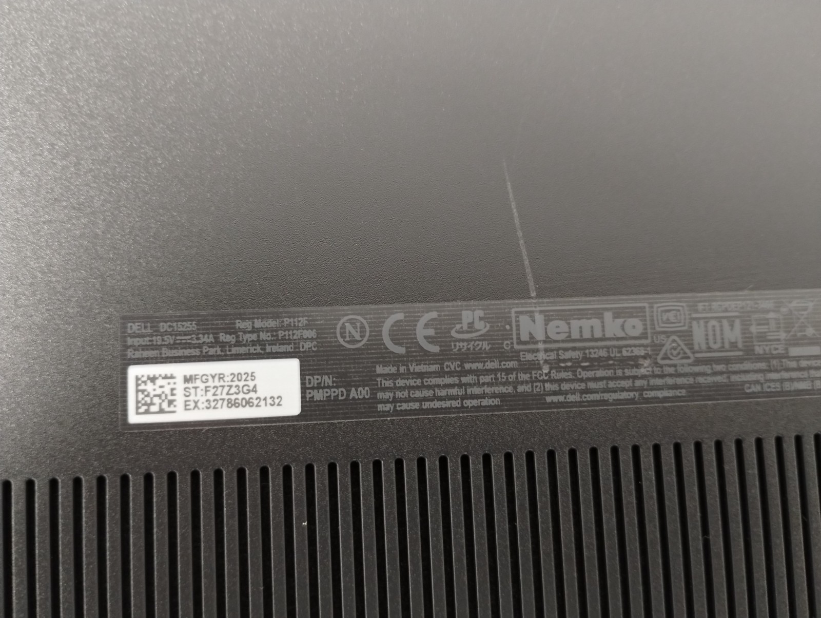 DELL 15 DC15255 G8MK9, AMD Ryzen 7 7730U, 2.00 GHz, 16 GB RAM, 512 GB NVMe SSD