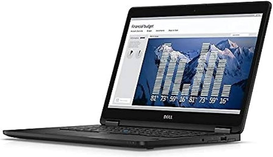 Laptop Dell Latitude E7470 14″Intel Core i5-6300U 8GB RAM 256SSD Touch Win11Pro