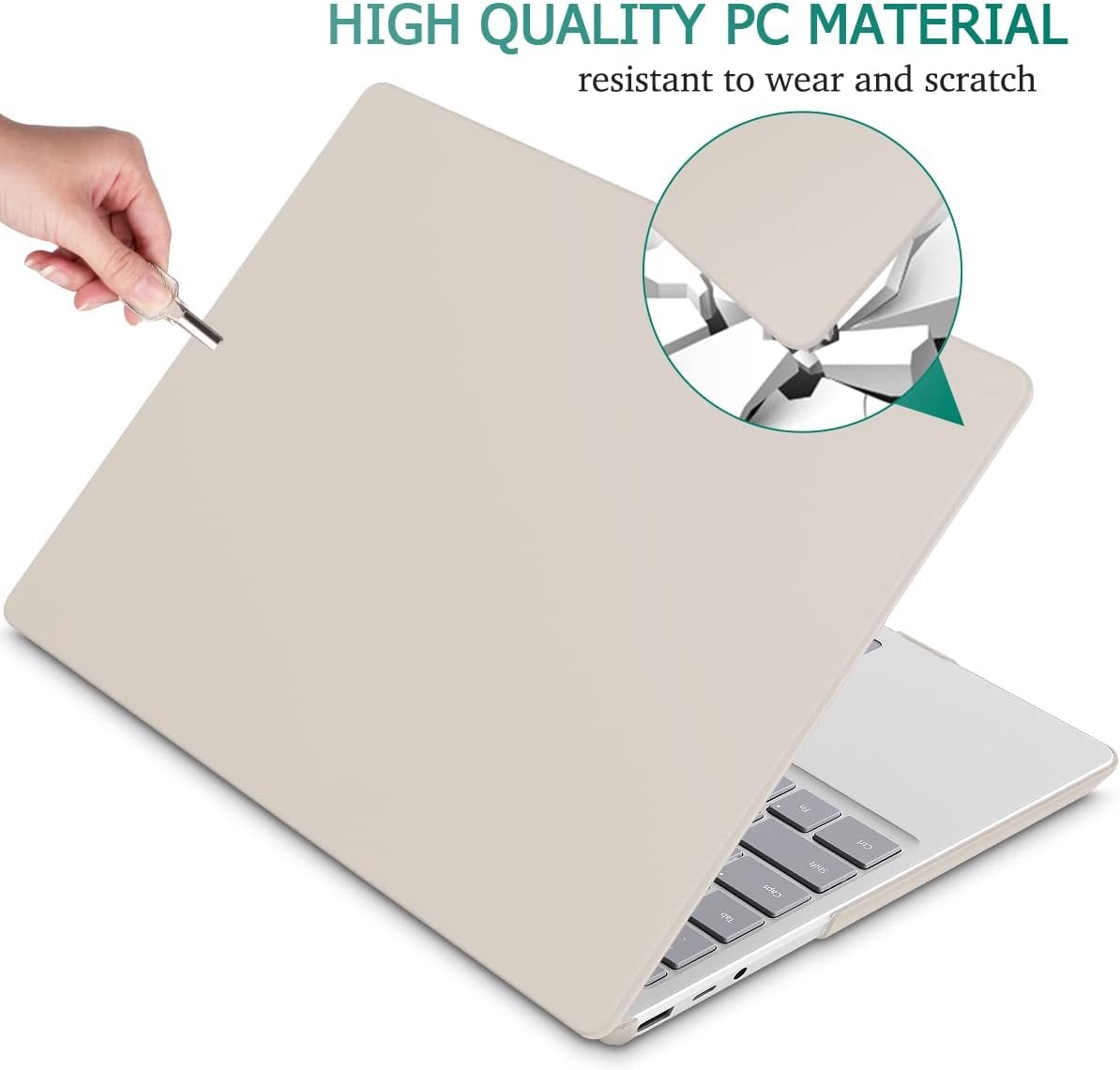 12.4 inch Microsoft Surface Laptop Go 3/2/1 Models: 1943 2013 Hard Shell Case