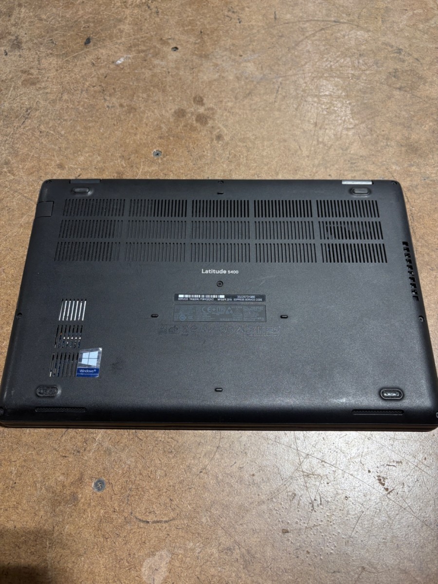 Dell Latitude 5400 14″ FHD i5-8365U 8GB RAM 256GB SSD No Charger/OS READ