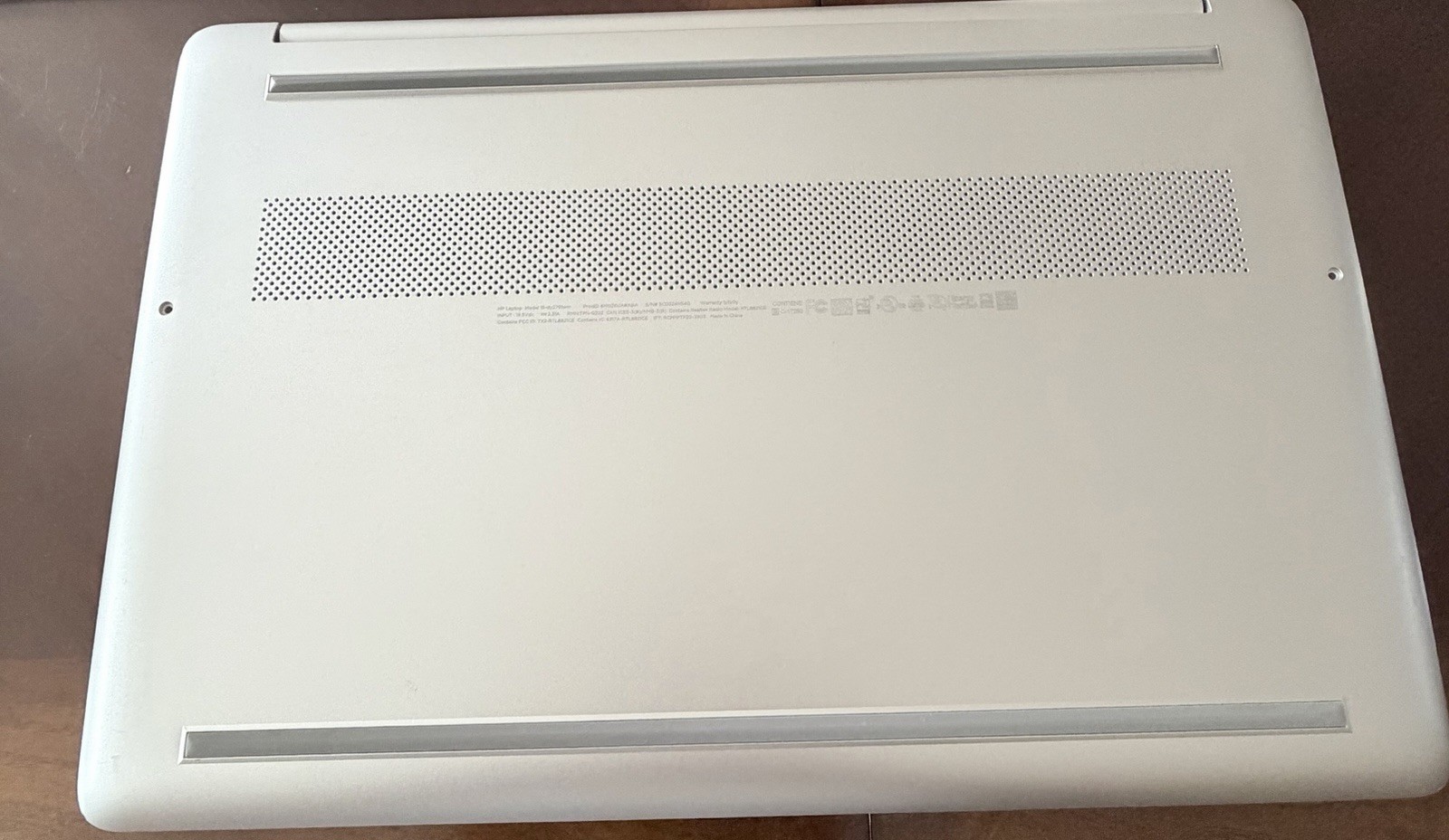 HP Laptop Silver Intel Core i3 Webcam Numeric Keypad USB HDMI