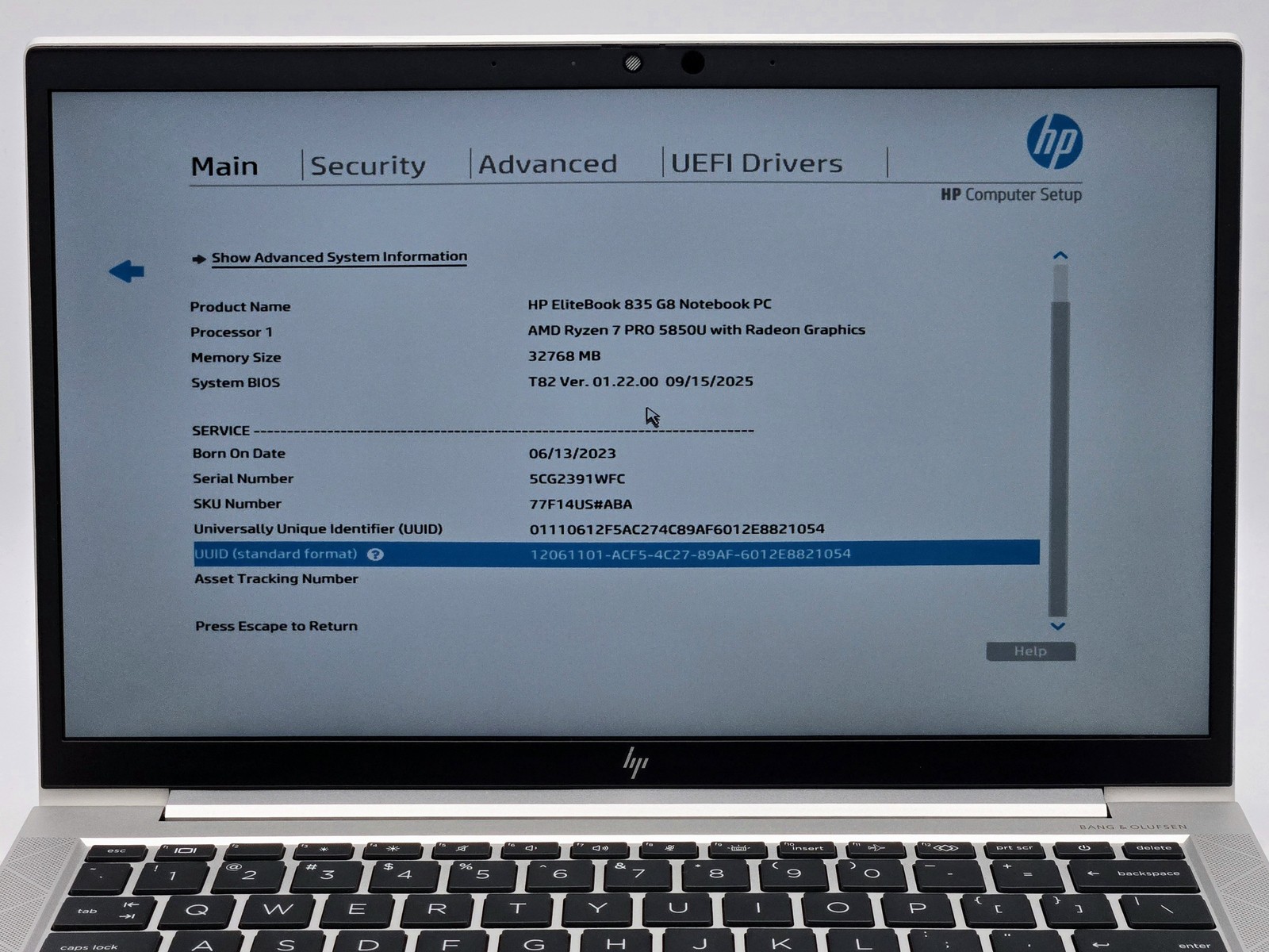 HP EliteBook 835 G8 13″ FHD Touch RYZEN 7 PRO 5850U 512GB 32GB W11P Warranty