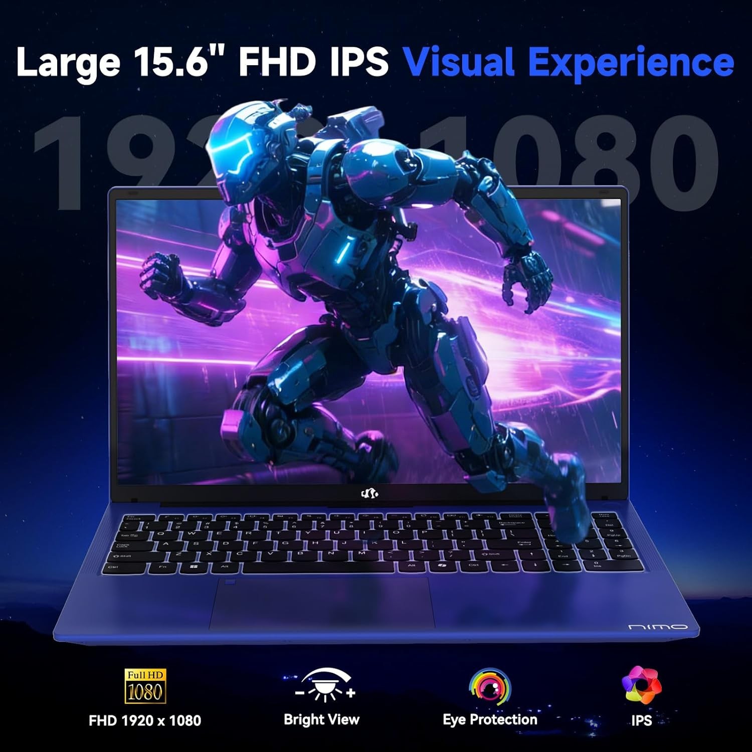 2026 Laptop, 8 Cores AMD R7 7735HS 32GB DDR5 RAM 1TB SSD (Up to 4.75Ghz, Beat I7