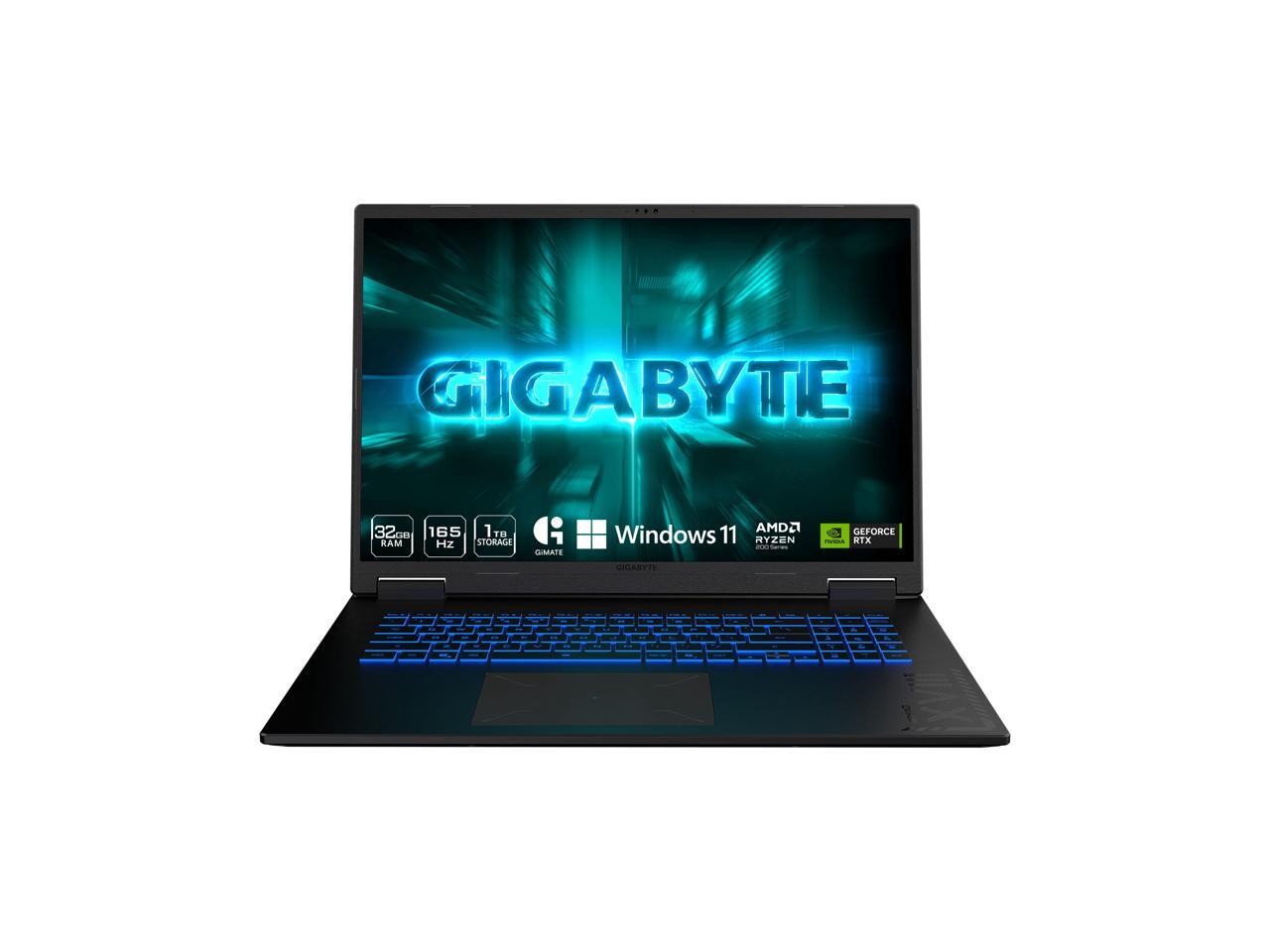 GIGABYTE Gaming A18 18″ WQXGA AMD Ryzen 7 260 32GB 1TB SSD RTX 5060 W11H Laptop