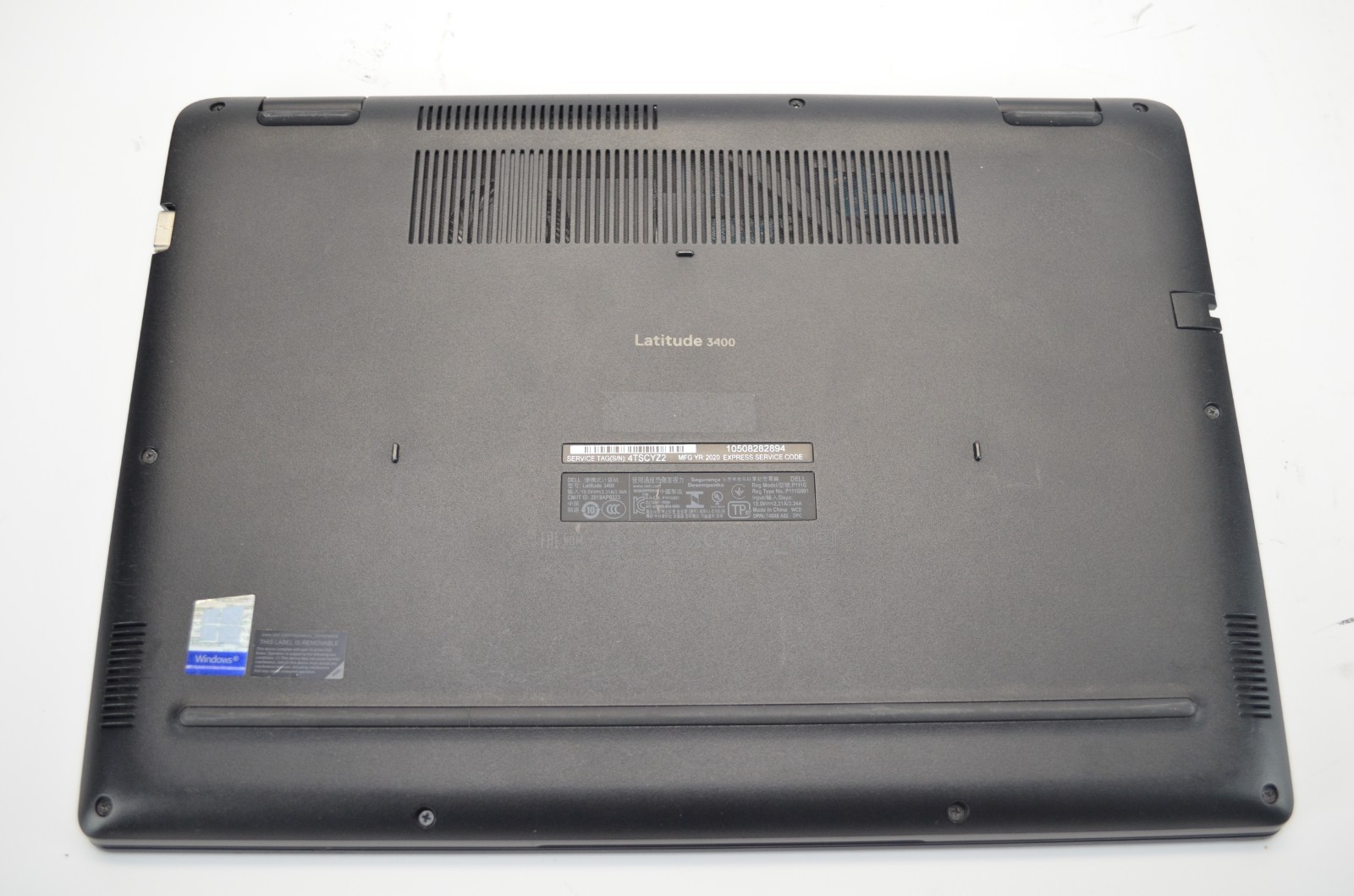 Dell Latitude 3400 14″ i5-8265U 1.6GHz 8GB RAM 256 M.2 Good Batt Win11 GRADE B