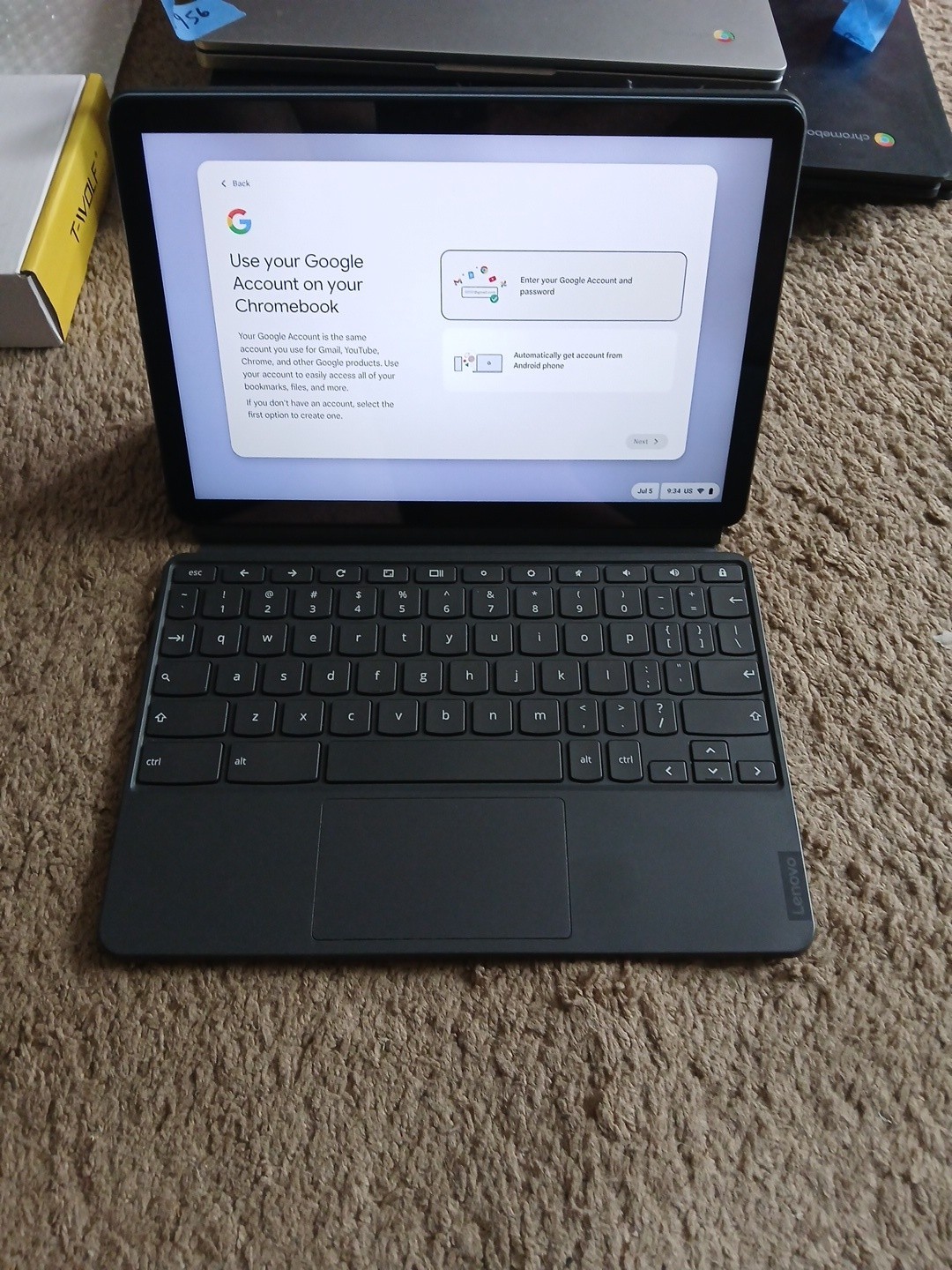 Lenovo Chromebook Duet 10.1″, 4GB/128GB, MediaTek Helio P60T 2.0ghz