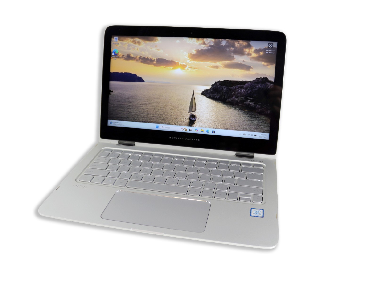 13.3″ HP x360 Spectre FHD 2 in 1 Intel Core i7-6500U 8GB DDR4 256GB SSD READ!!