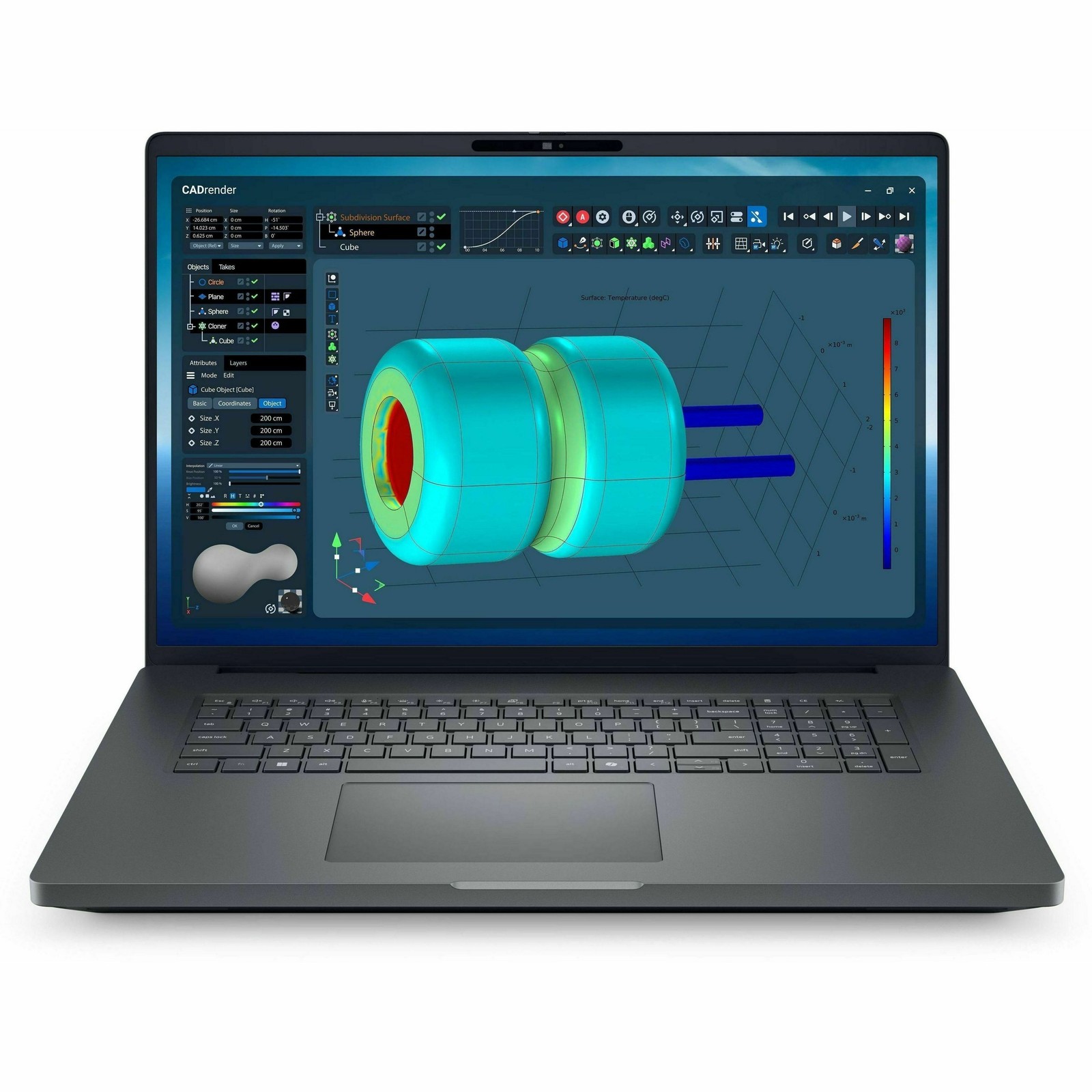 Dell Pro Max Plus MB18250 18 Mobile Workstation – QHD+ – 120 Hz – Intel Core Ul