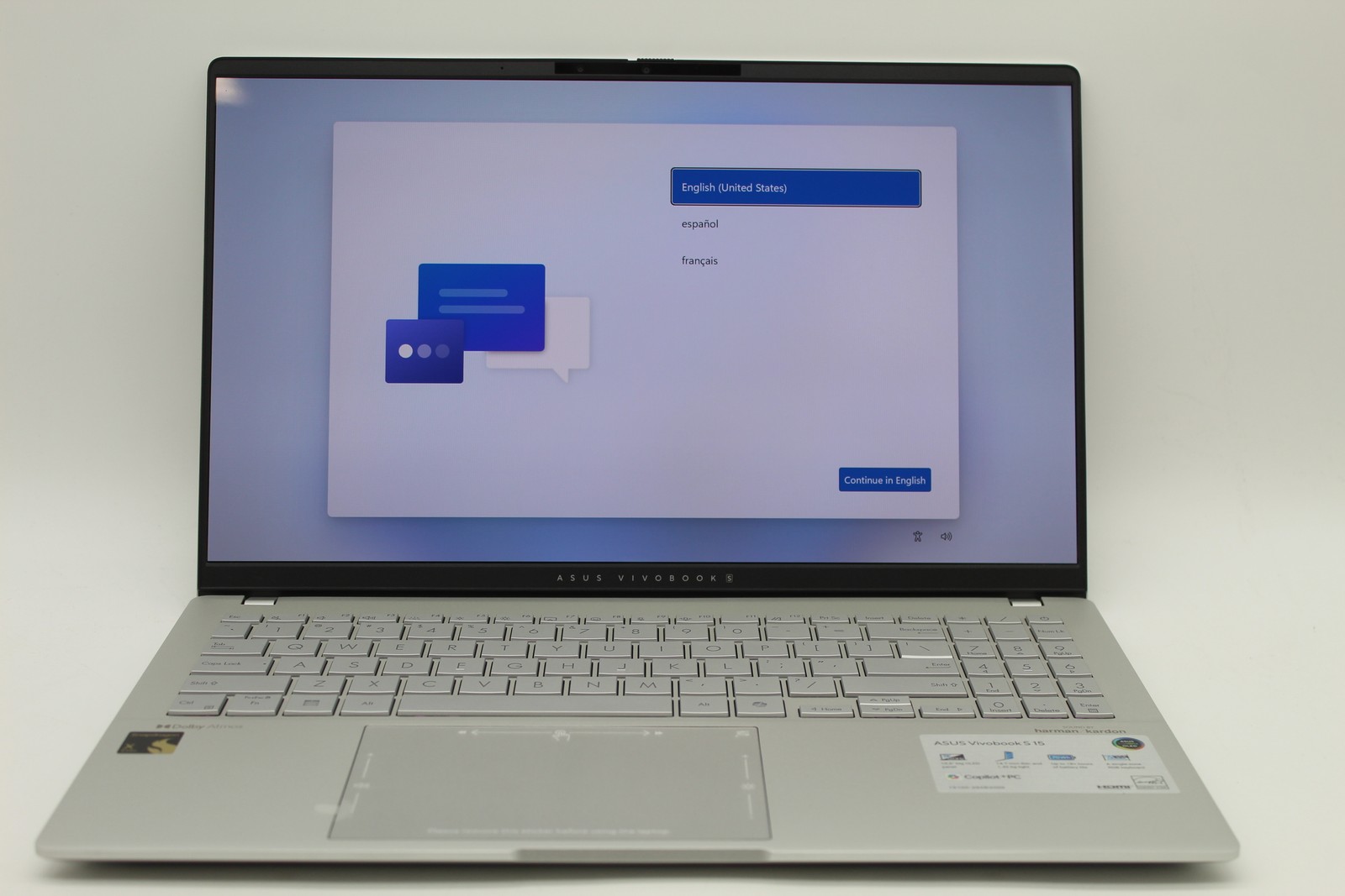 ASUS Vivobook S 15 15.6” 120Hz OLED Snapdragon X Elite Adreno 16GB 1TB PC1744950