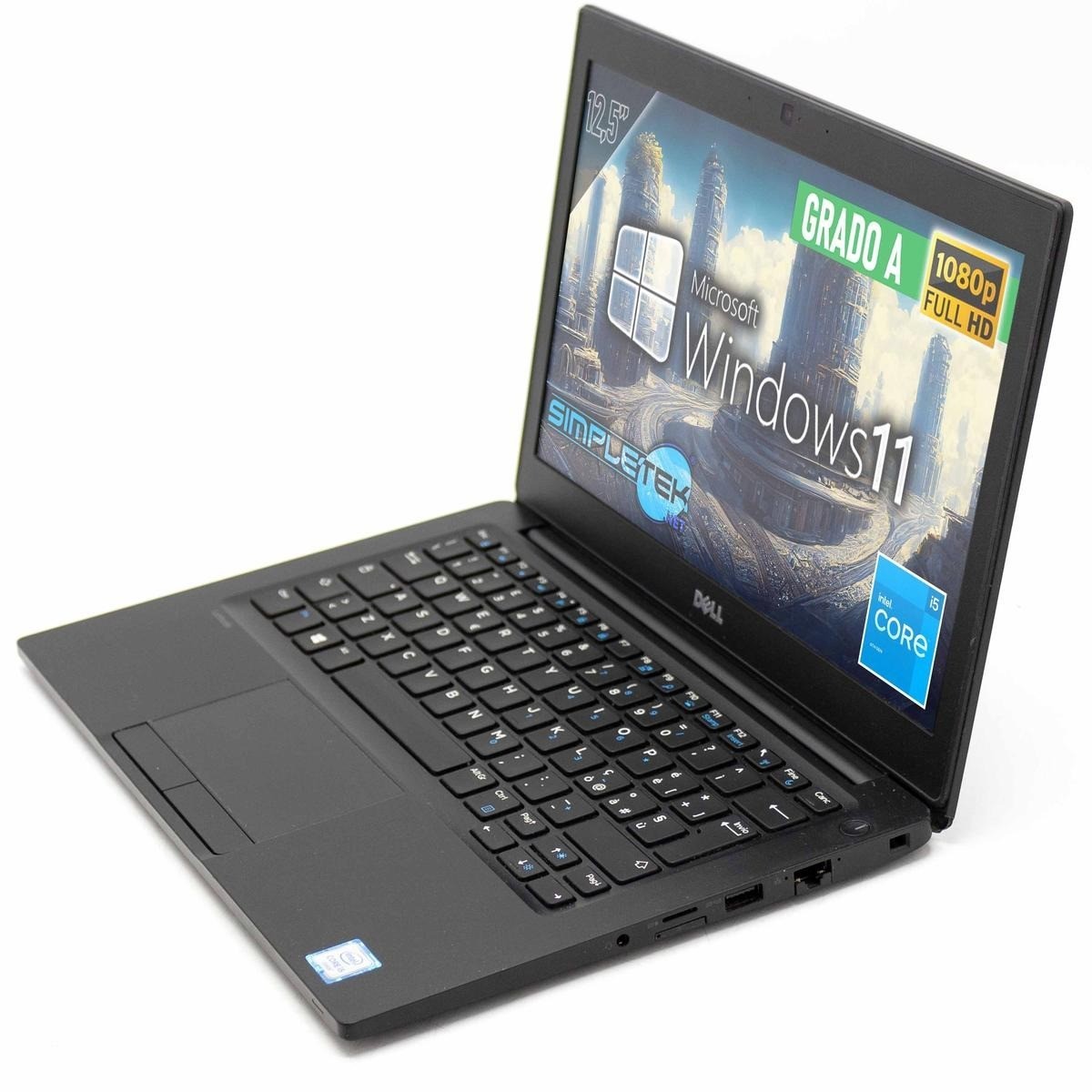 DELL 7280 i5 12.5″ 16GB 240GB WINDOWS 10 PRO LAPTOP LAYOUT ITA