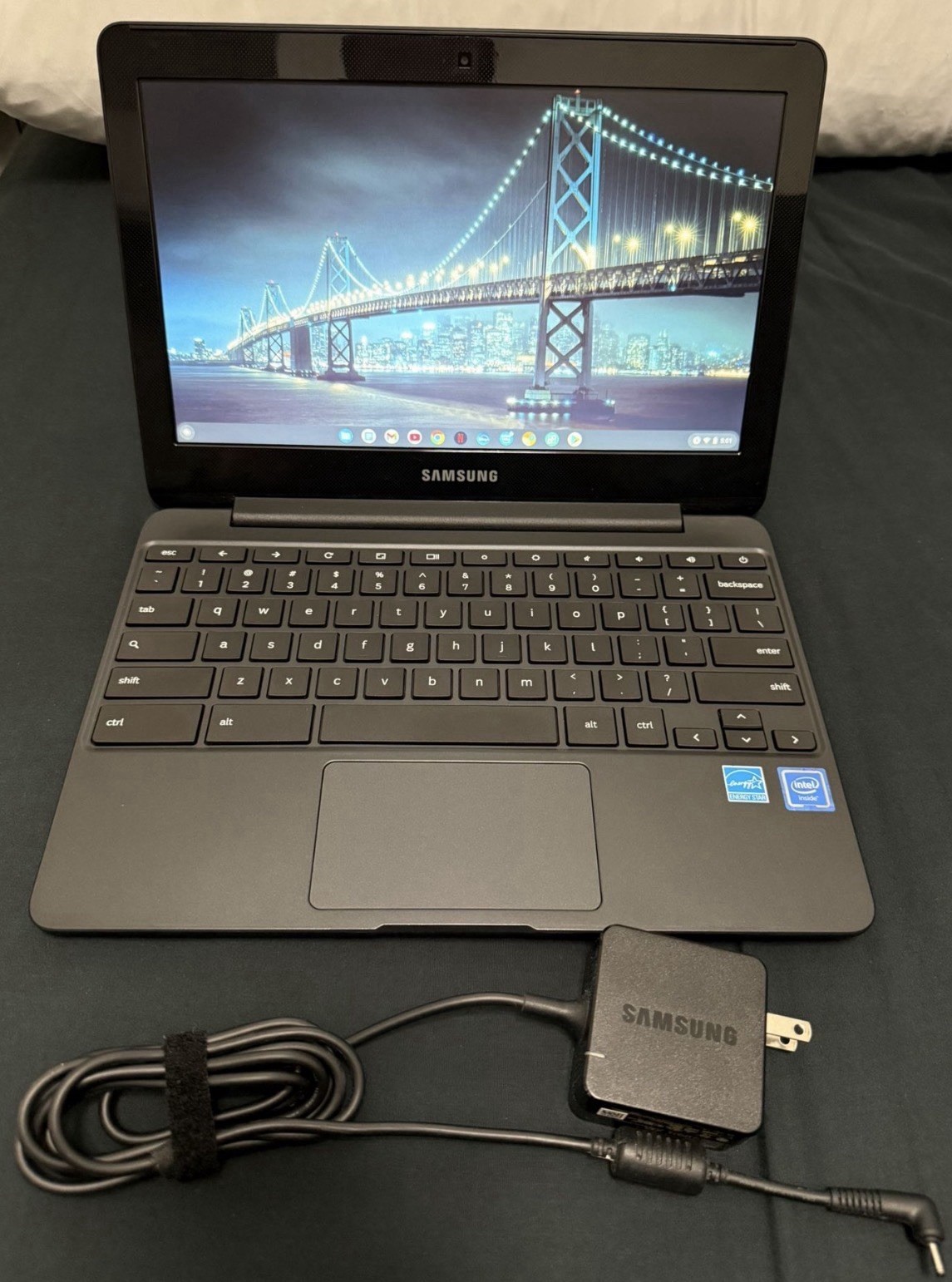 Samsung 11.6-inch Chromebook 3 Laptop Intel Celeron 4GB RAM 16GB (Black)