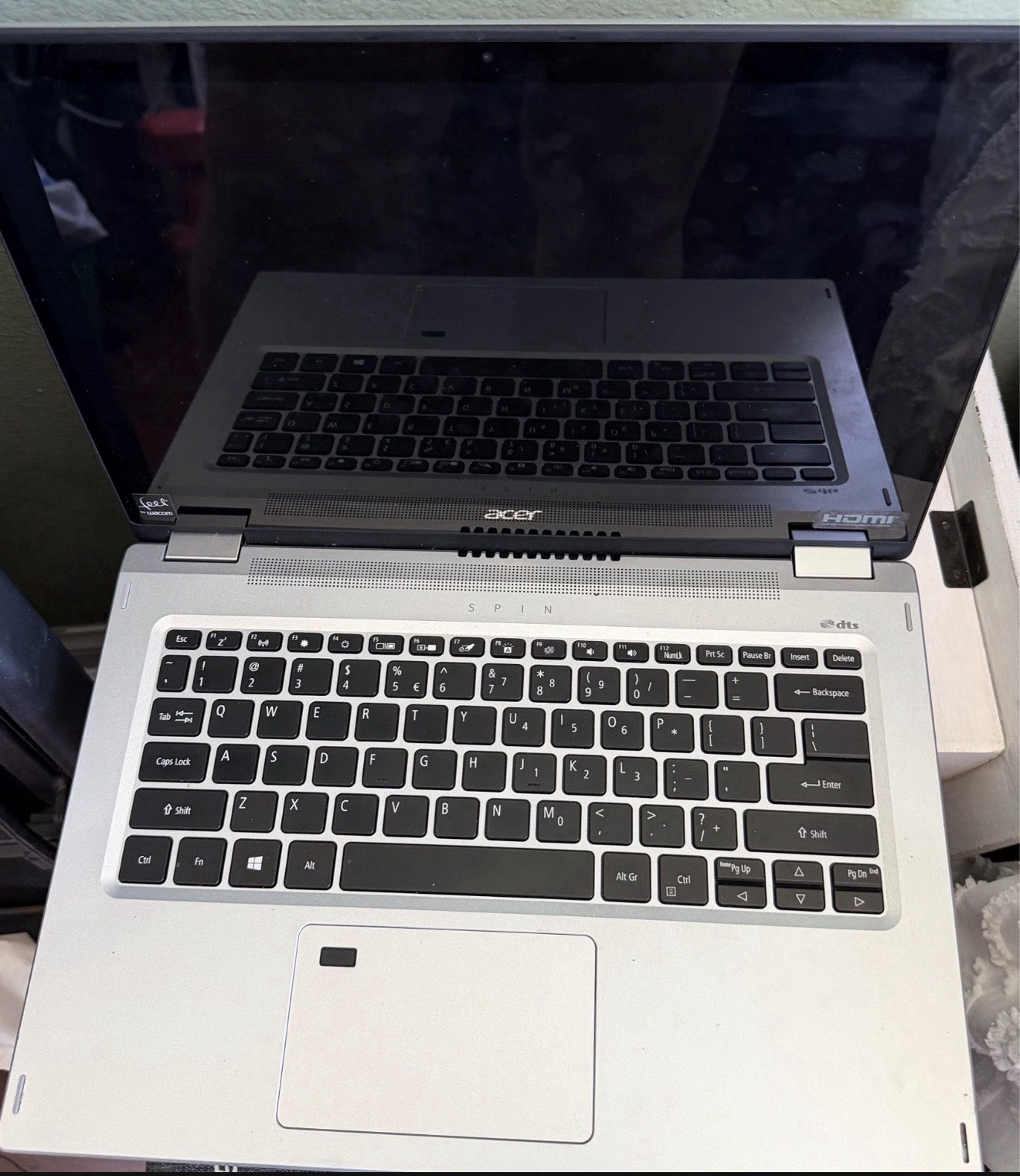 Acer Spin 14″ 2-in-1 Laptop i5 8GB RAM 256GB SSD Windows Silver
