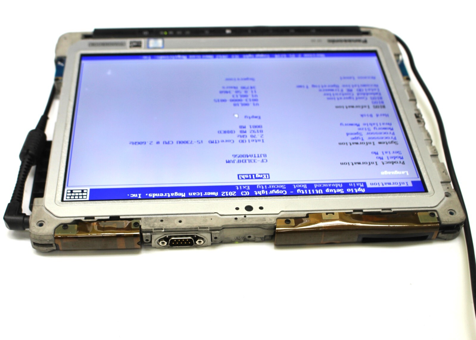 Panasonic Toughbook CF-33 Tablet MK1 I5-7300U 8GB, NO HD, NO BATTERY, NO ADAPTER
