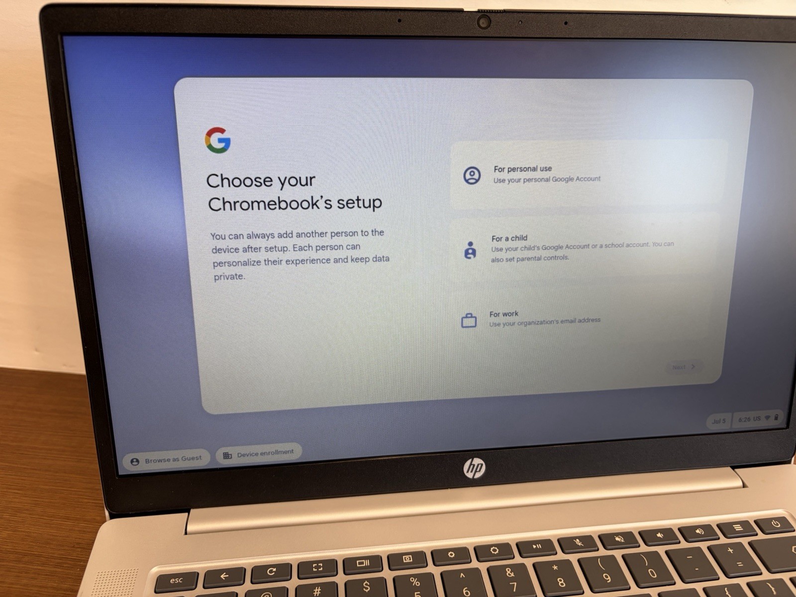 HP Chromebook Laptop MT7921 14” Screen with Charger – FREE SHIPPING