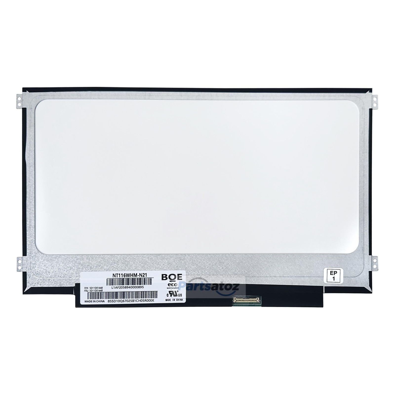N116BGE-EA2 11.6″ WXGA HD Matte 30Pin Laptop LCD Screen Replacement Rev C