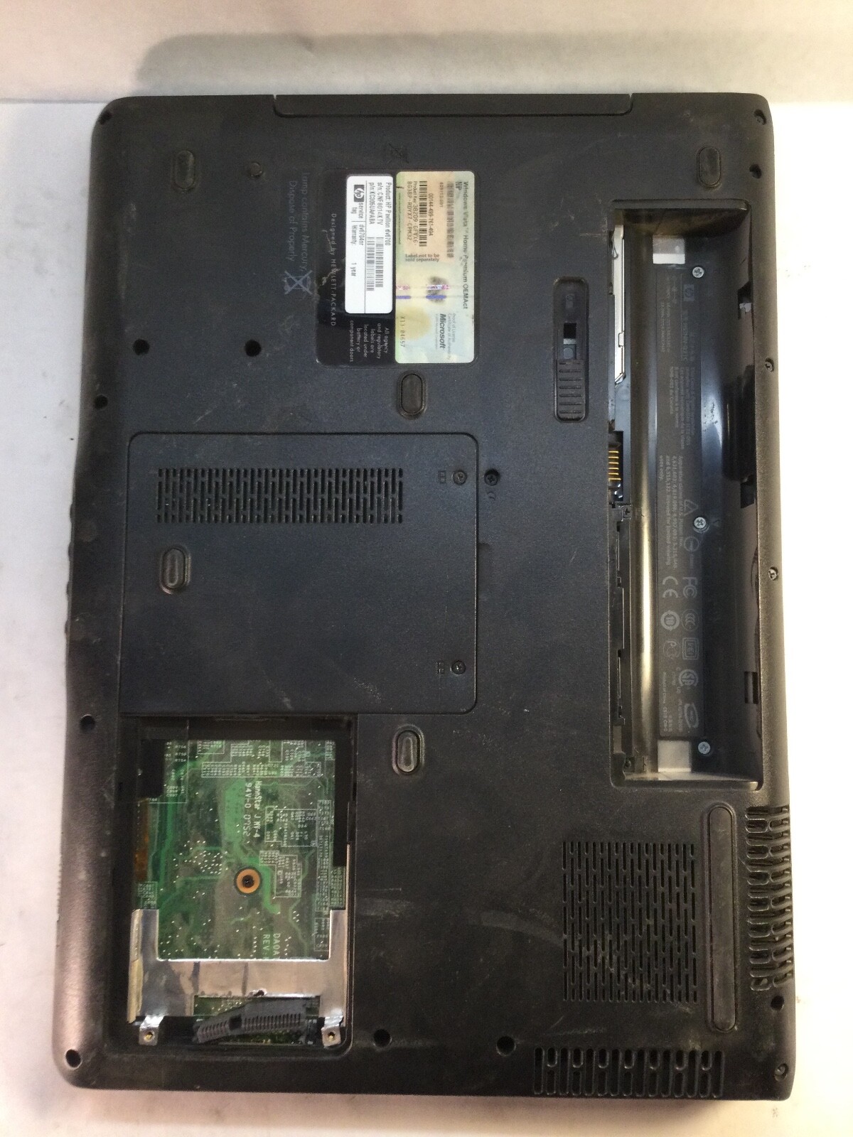 HP Pavilion dv6700 15″ Laptop AMD Athlon 64 X2 -BOOTS/BROKEN SATA- MZ
