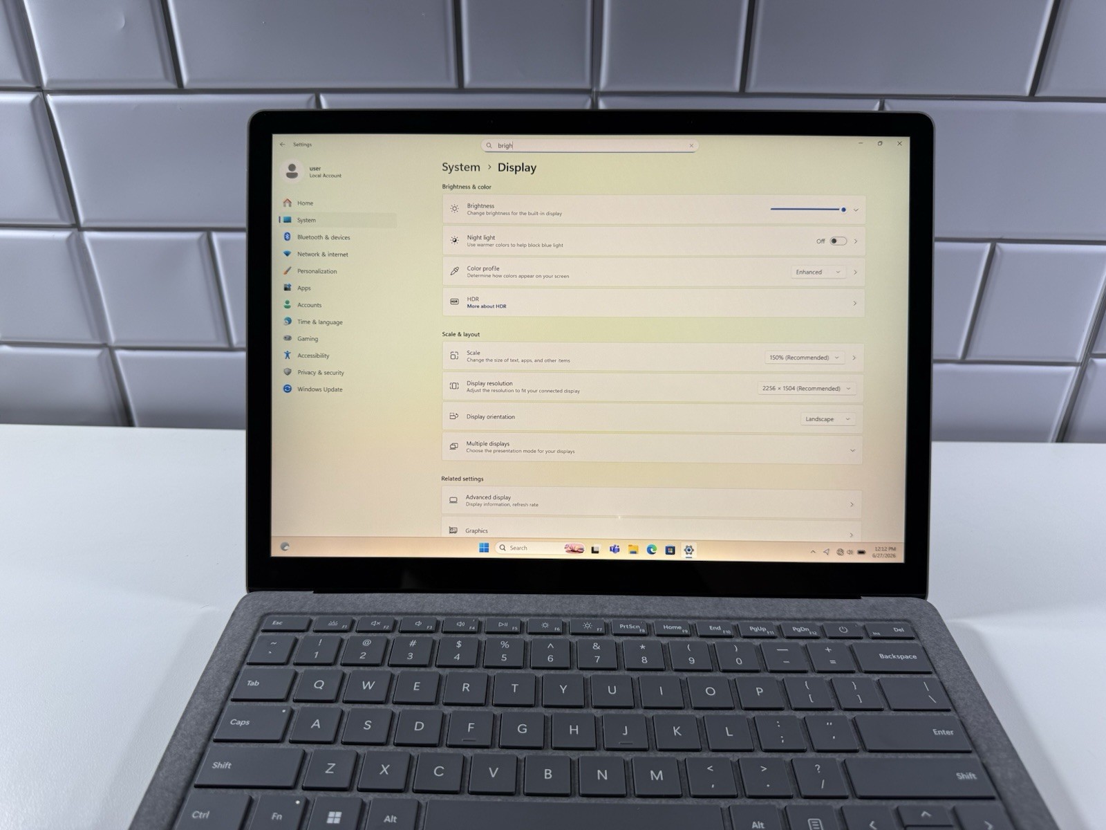 Microsoft Surface Laptop 5 13.5” 1950 Intel Core i7-1265U 16GB RAM 512GB READ”
