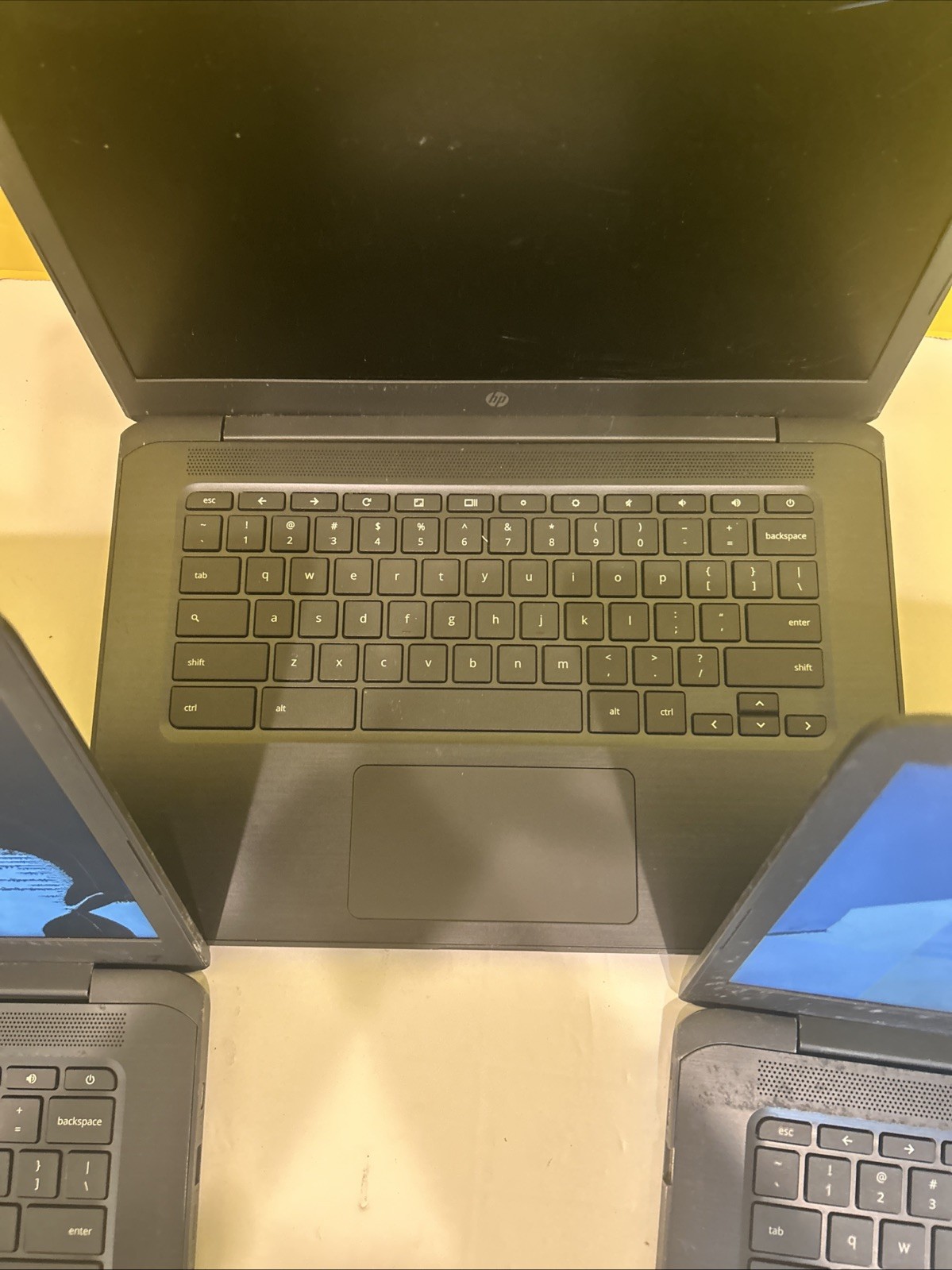 3x HP Chromebook 14 G5 EE Chrome OS Working See Photos
