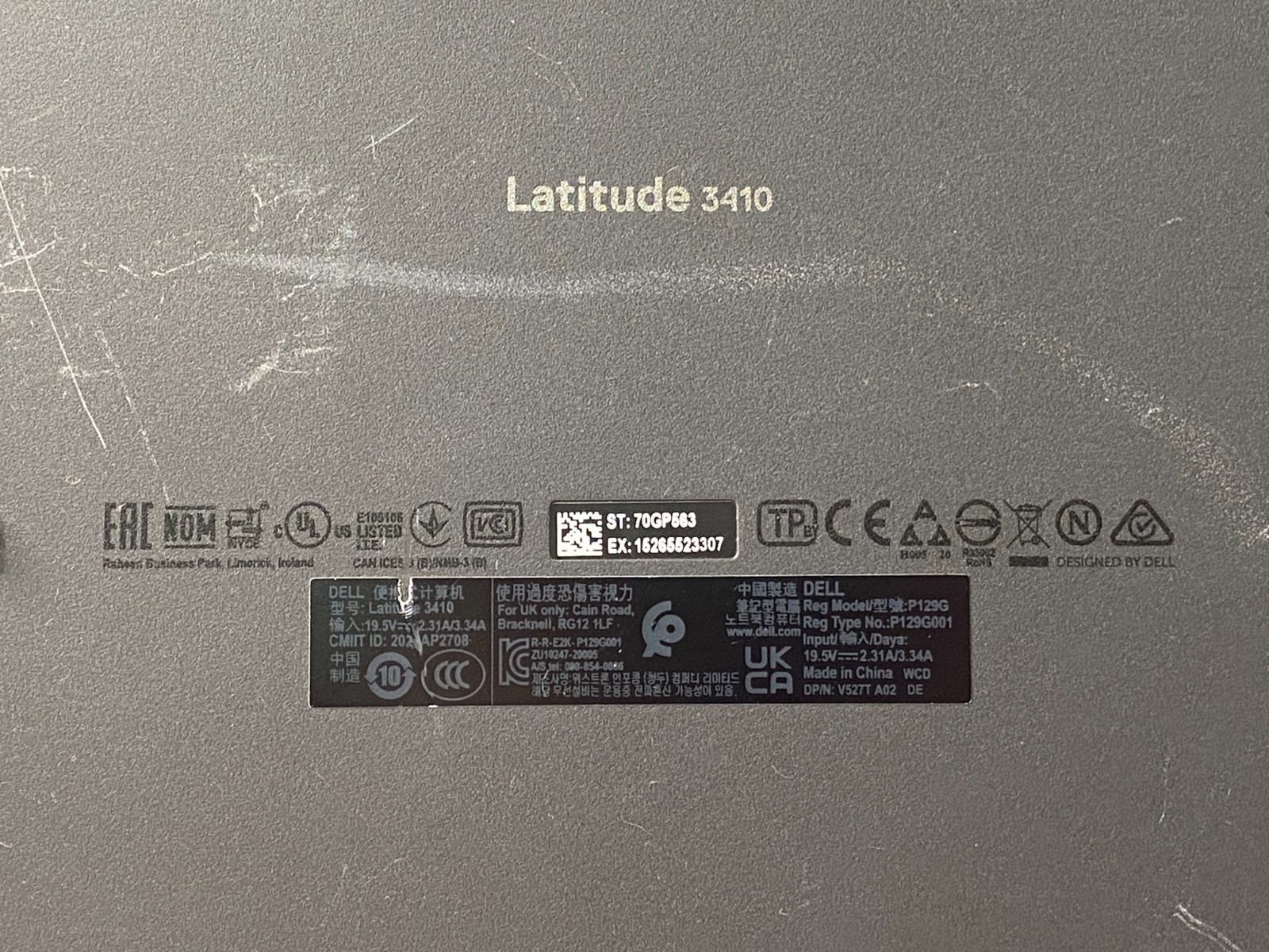 Dell Latitude 3410 14″ i5-10210U 8GB DDR4 256GB SSD Win11Pro – Scratched
