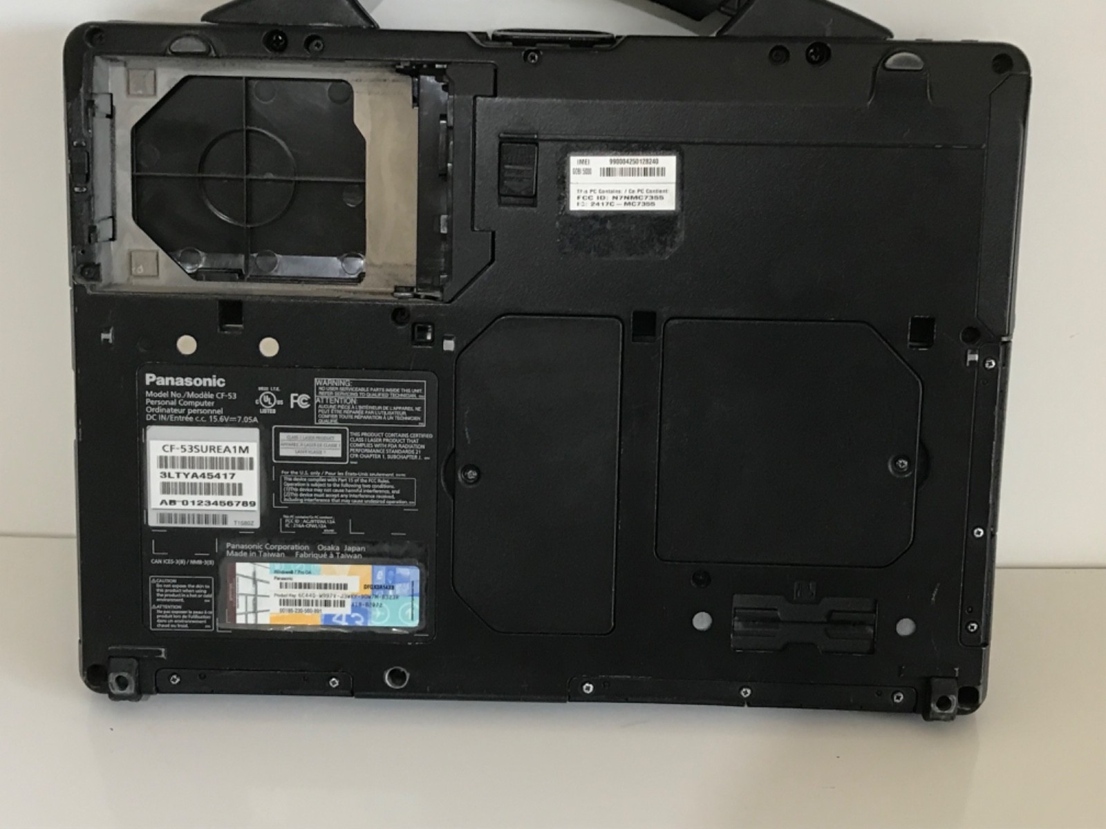 Panasonic Toughbook CF-53 i5-3340M 2.7GHz 8Gb NO HD/ Caddy MK3 53SUREA1M #5