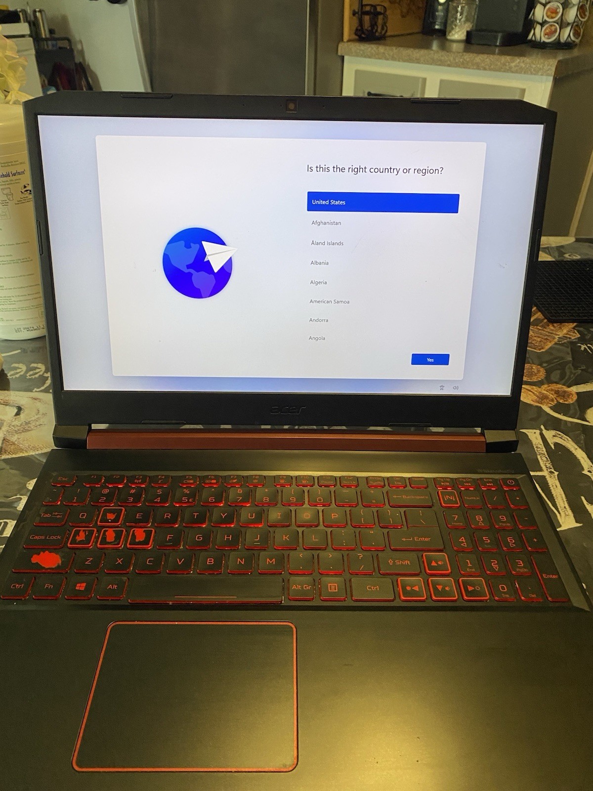 Acer Nitro 5 AN515-57 Gaming Laptop 15.6-inch In Good Condition.