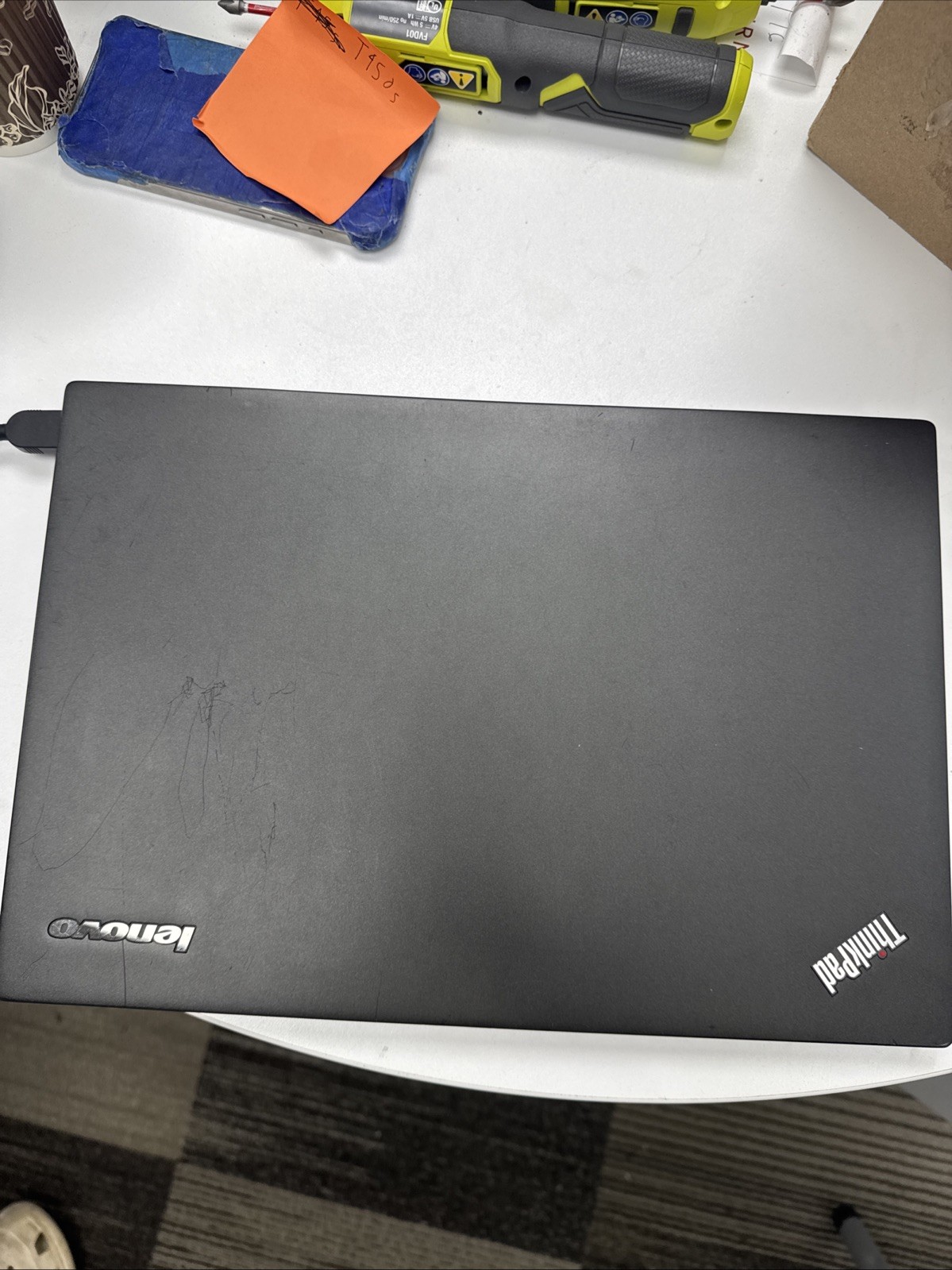 lenovo thinkpad t450s i7 (boots to bios) No SSD