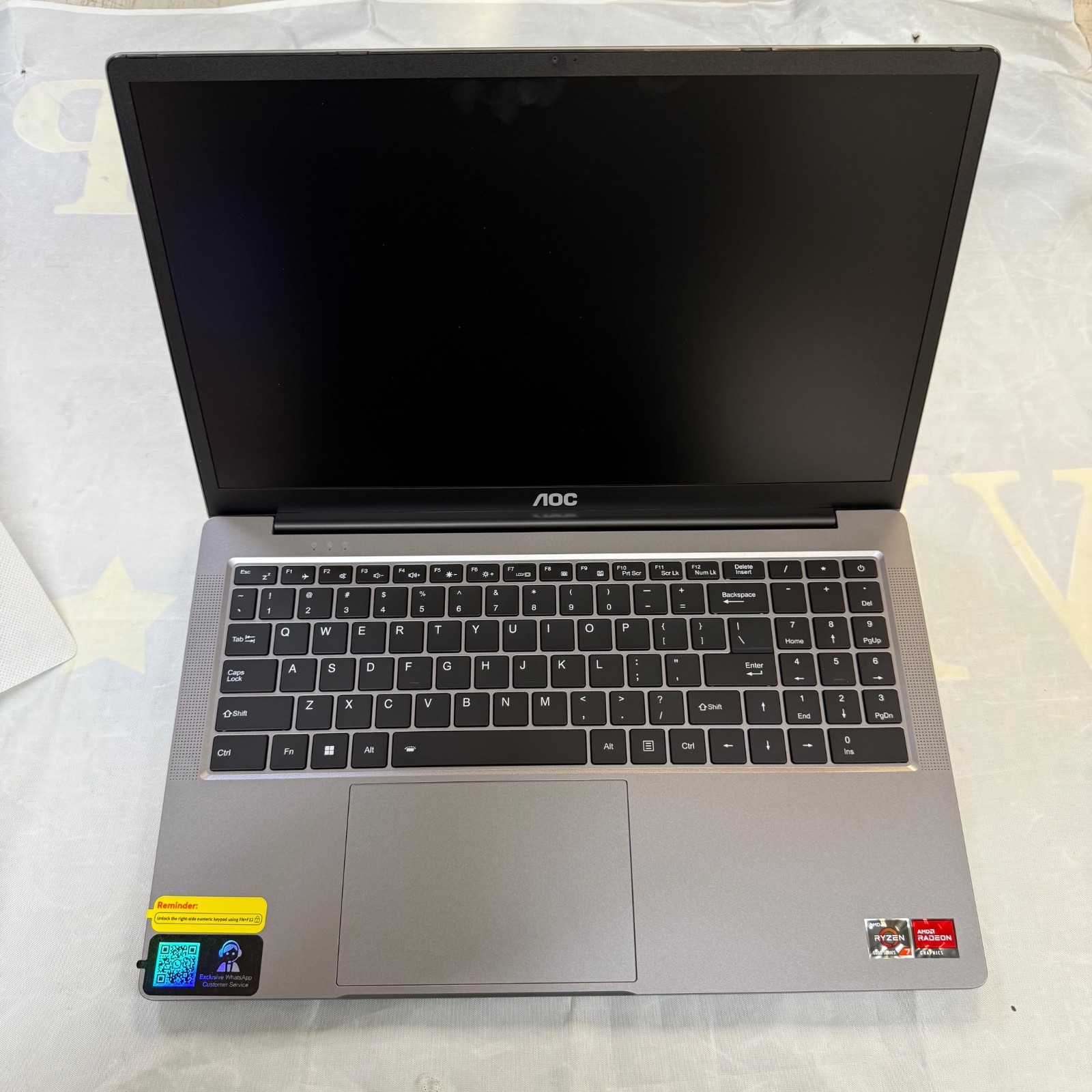 AOC Gaming Laptop, AMD Ryzen 7 5000 Series(8C/16T), 16.1-inch FHD Display Laptop