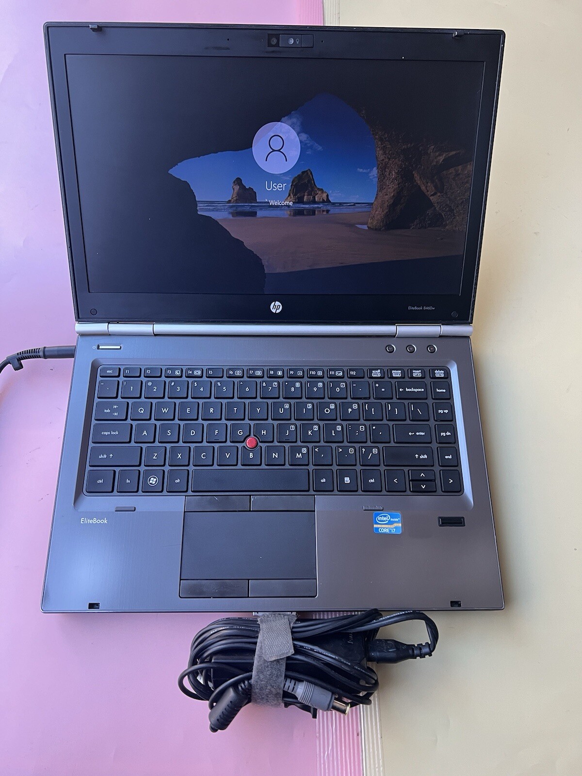 HP Elitebook 8460w Core i7-2630QM 2.00GHz 8GB RAM 500GB HDD WEBCAM BLUETOOTH