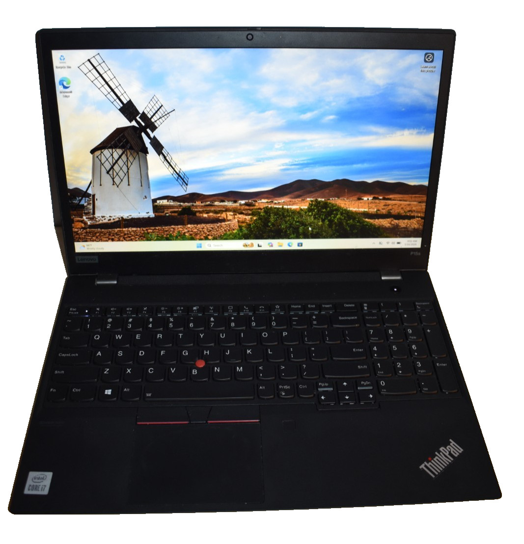 Lenovo ThinkPad P15s 15.6″ Quad Core i7-10510U 16GB RAM 512GB SSD Windows 11 Pro