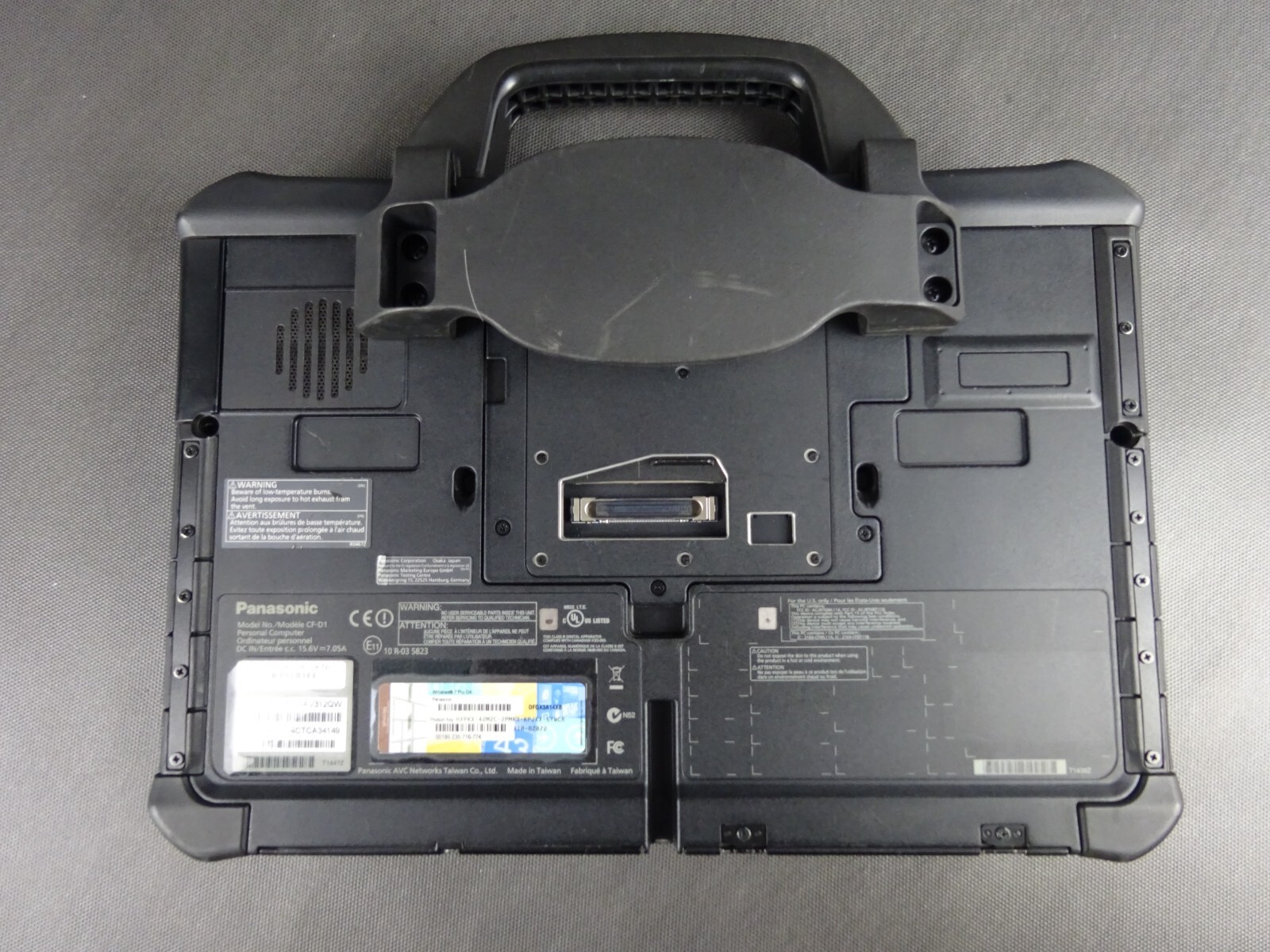 Panasonic Toughbook CF-D1 MK1 I5-2520 256GB SSD 4GB RAM VAS 6160A Docking Station