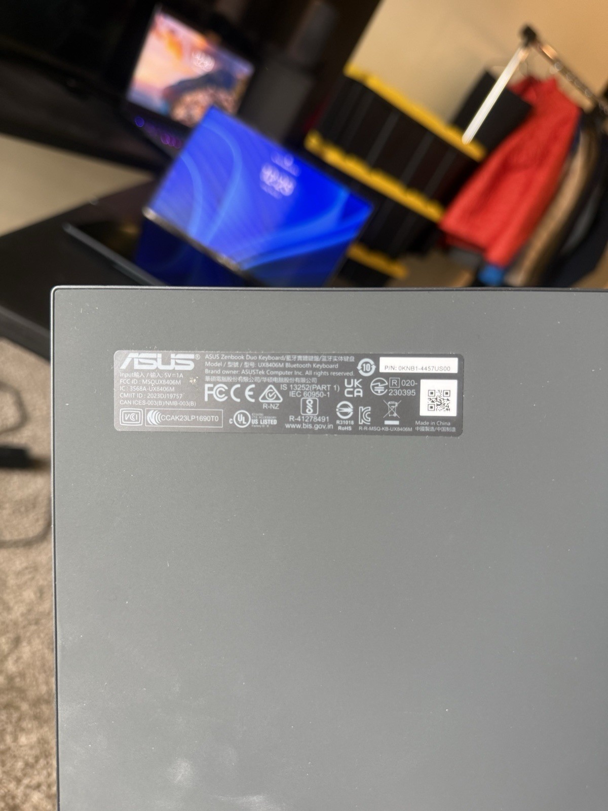 ASUS Zenbook Duo UX8406 14in Dual Screen Core Ultra 16GB 1TB SSD Gray