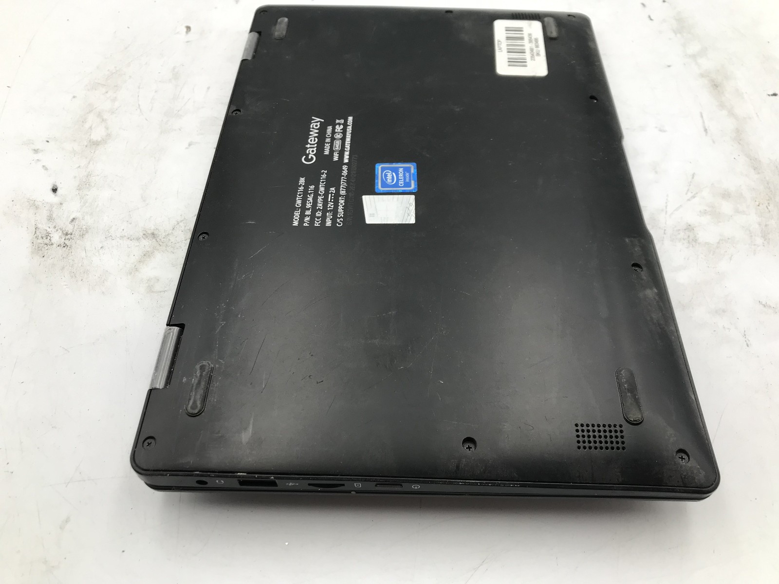 GATEWAY GWTC116 2BK – FOR PARTS/REPAIR – INTEL CELERON N4020 – 4GB RAM -READ- BB
