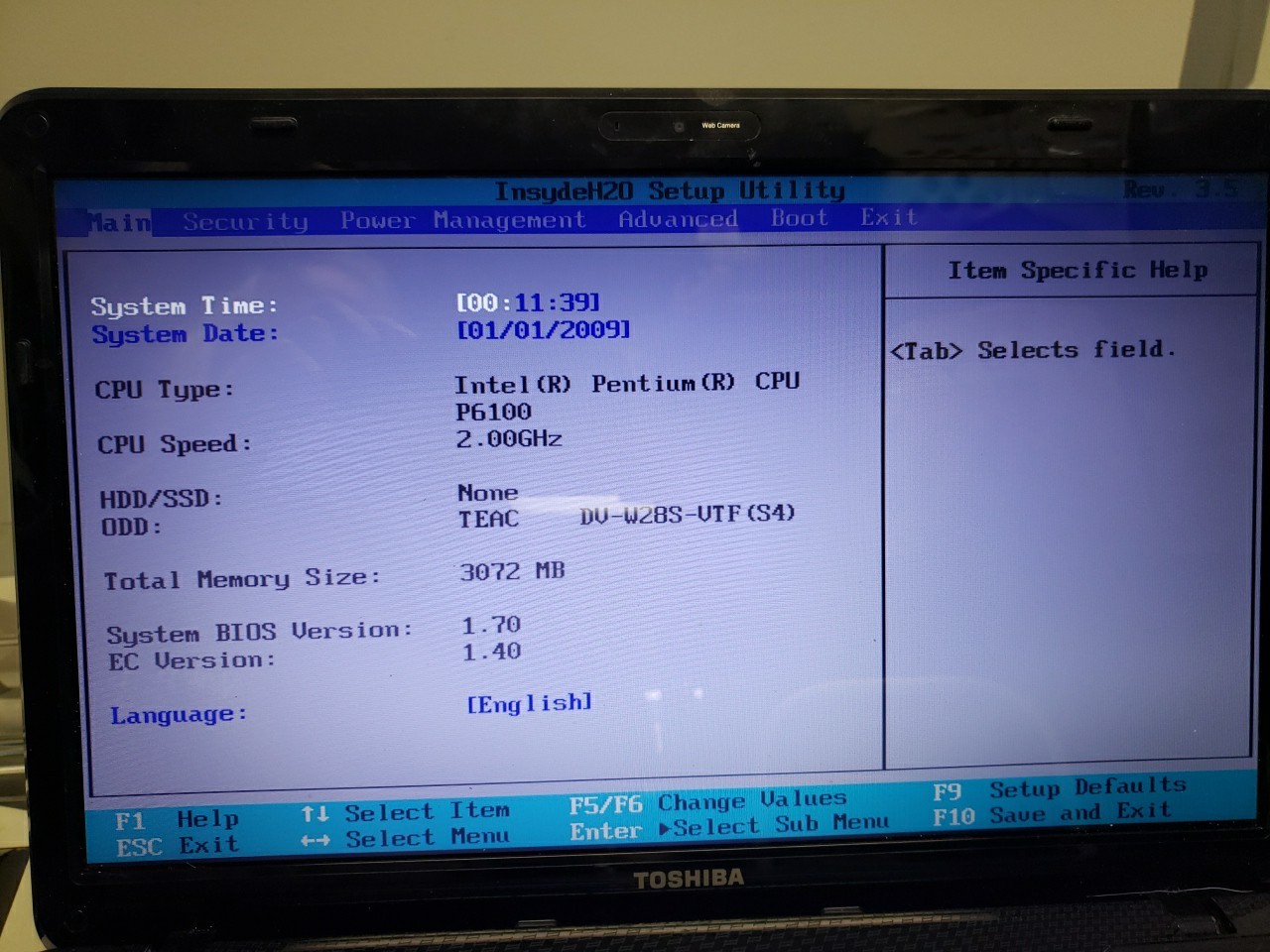 Toshiba Satellite L655-s5061 2 CORE 4GB RAM WITH Battery READ AD FREE SHIP