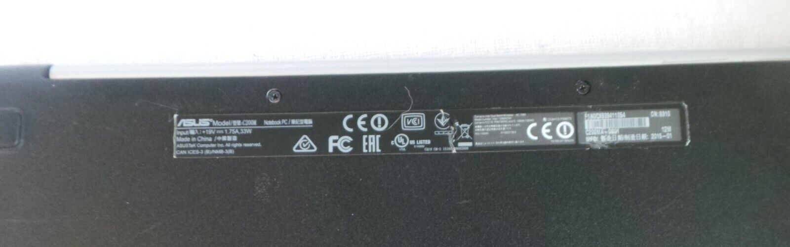 Asus Chromebook c300m 16GB, Intel Celeron, 2.16GHz, 2GB laptop