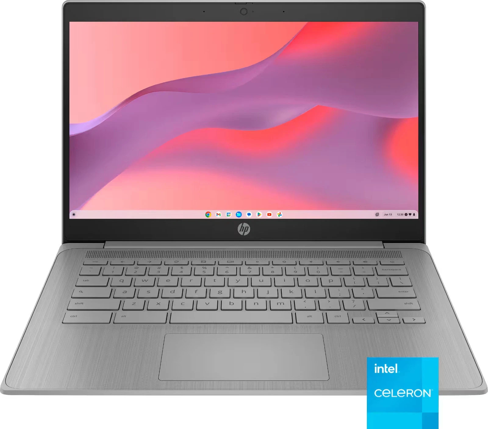 HP – 14″ Chromebook – Intel Celeron – 4GB Memory – 64GB eMMC – Modern Grey