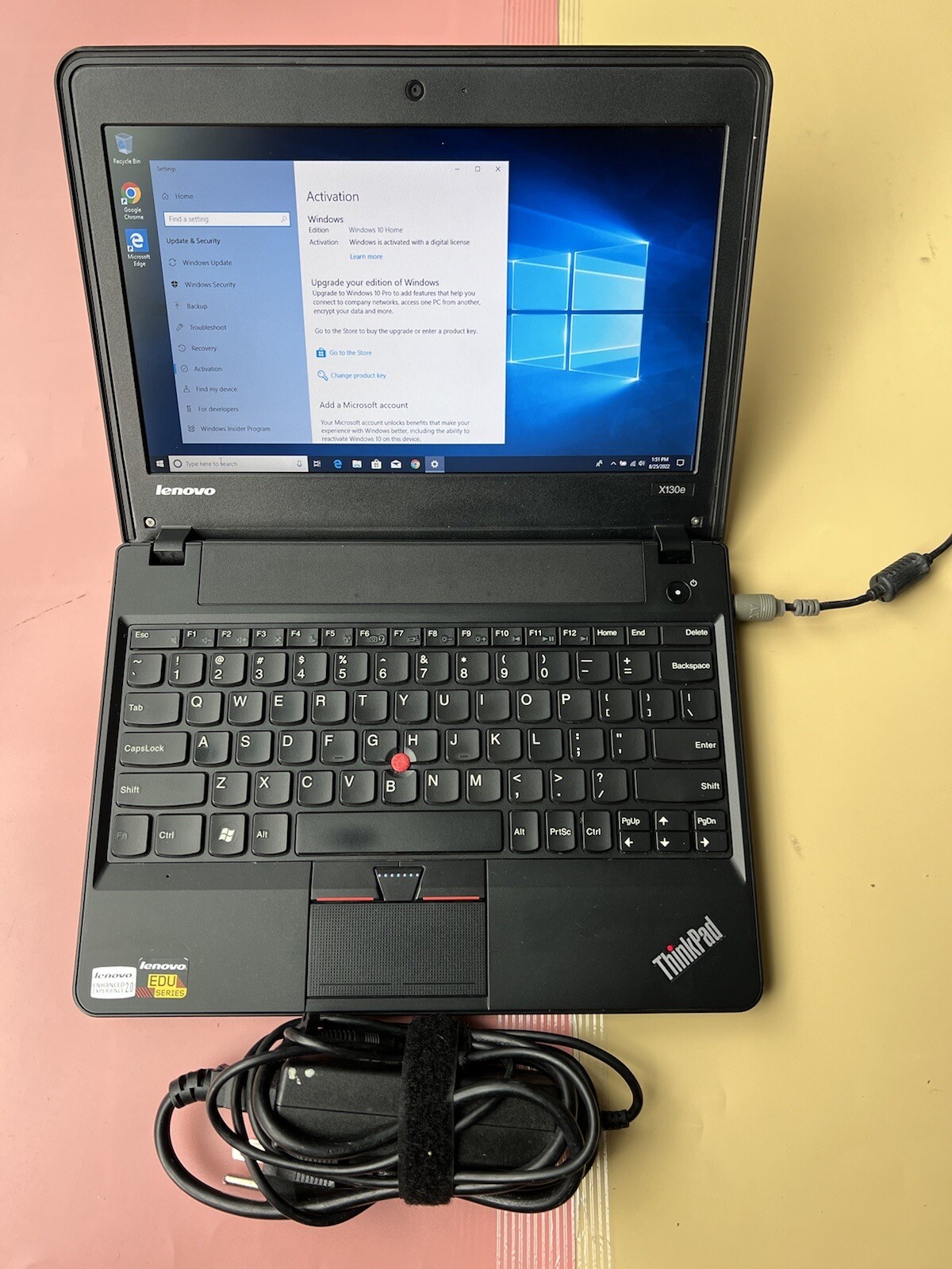 LENOVO THINKPAD x130e AMD E-300 4GB RAM 320GB HDD WIFI WEBCAM HDMI BLUETOOTH