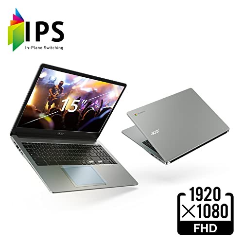 Acer Chromebook 15.6″ 4GB 64GB, Silver