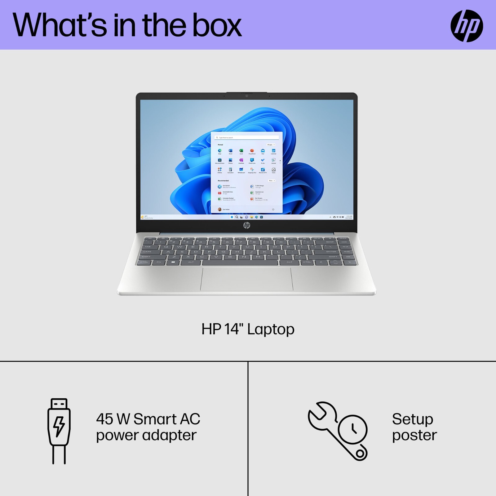 2026 HP Laptop Notebook 14″ 8-Core Intel i3 (Up to 3.8GHz) 8GB RAM 256GB SSD Pro