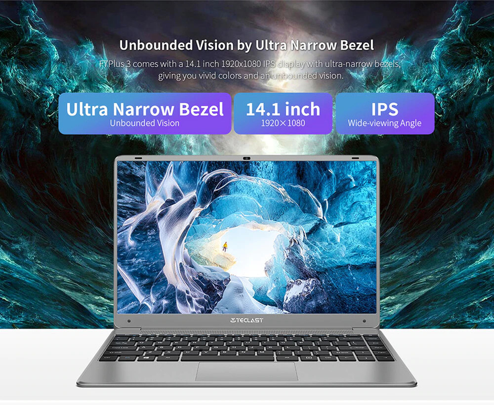 8GB RAM 256GB SSD Intel Gemini Lake N4120 1920x1080Dual-band Wi-Fi 14.1″ Laptop