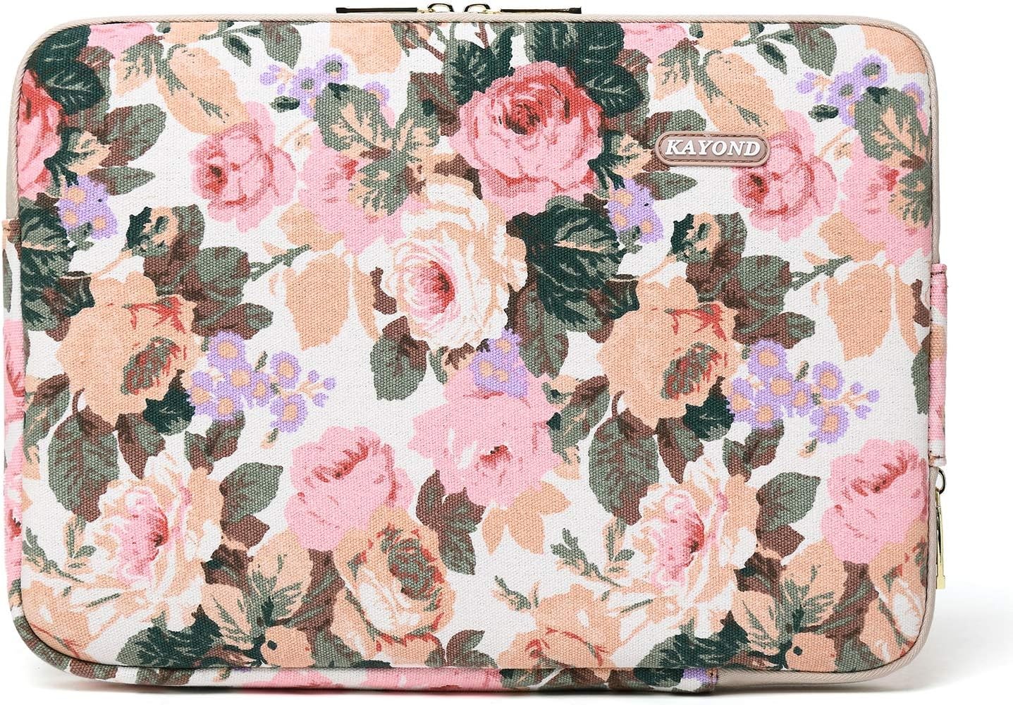 Canvas Water-Resistant 14 Inch Laptop Sleeve Case for 14.1inch Notebook Compute